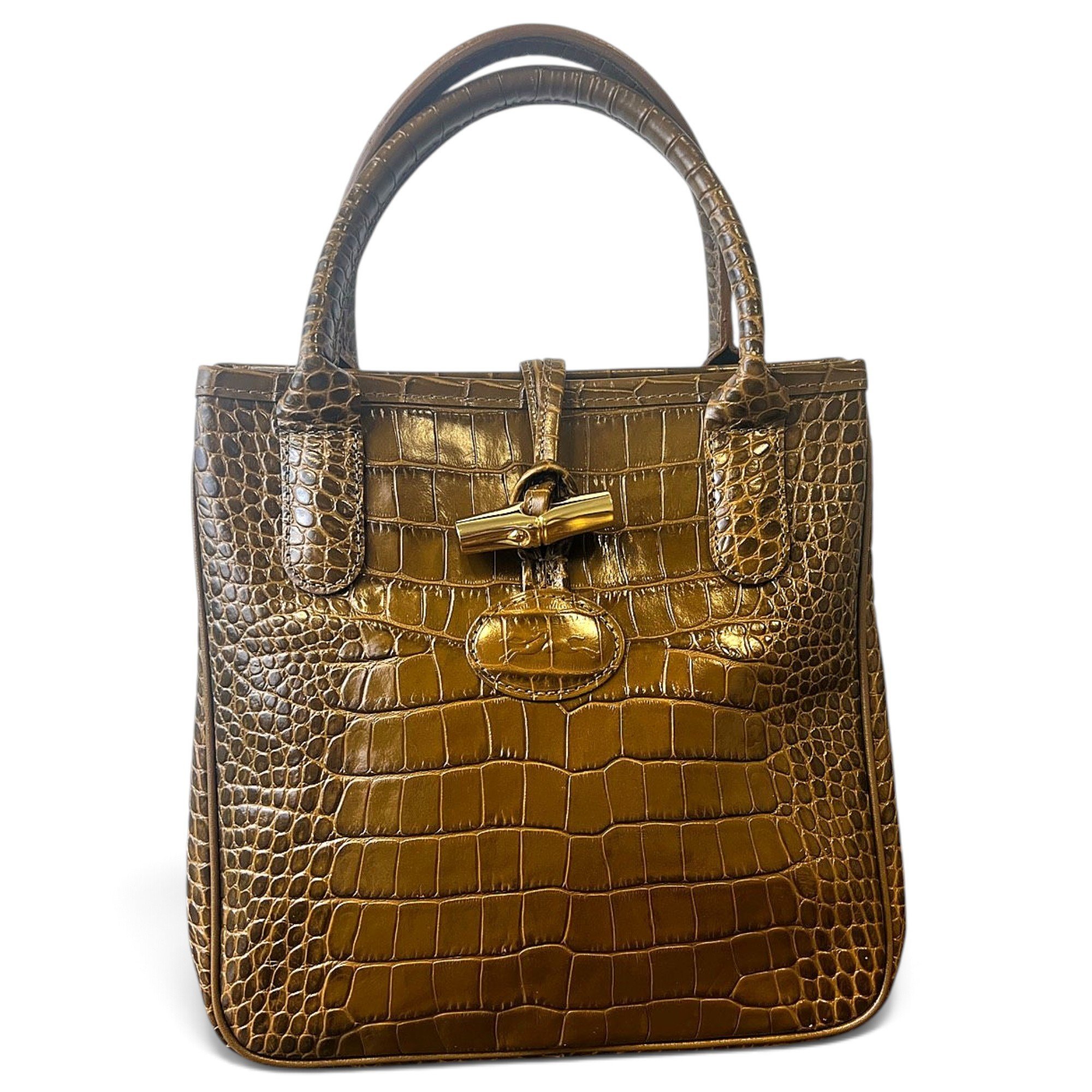 Roseau leather handbag