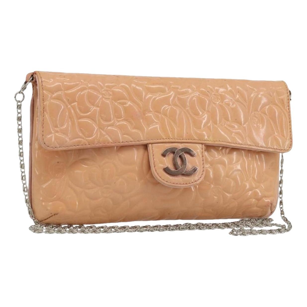 Patent leather handbag