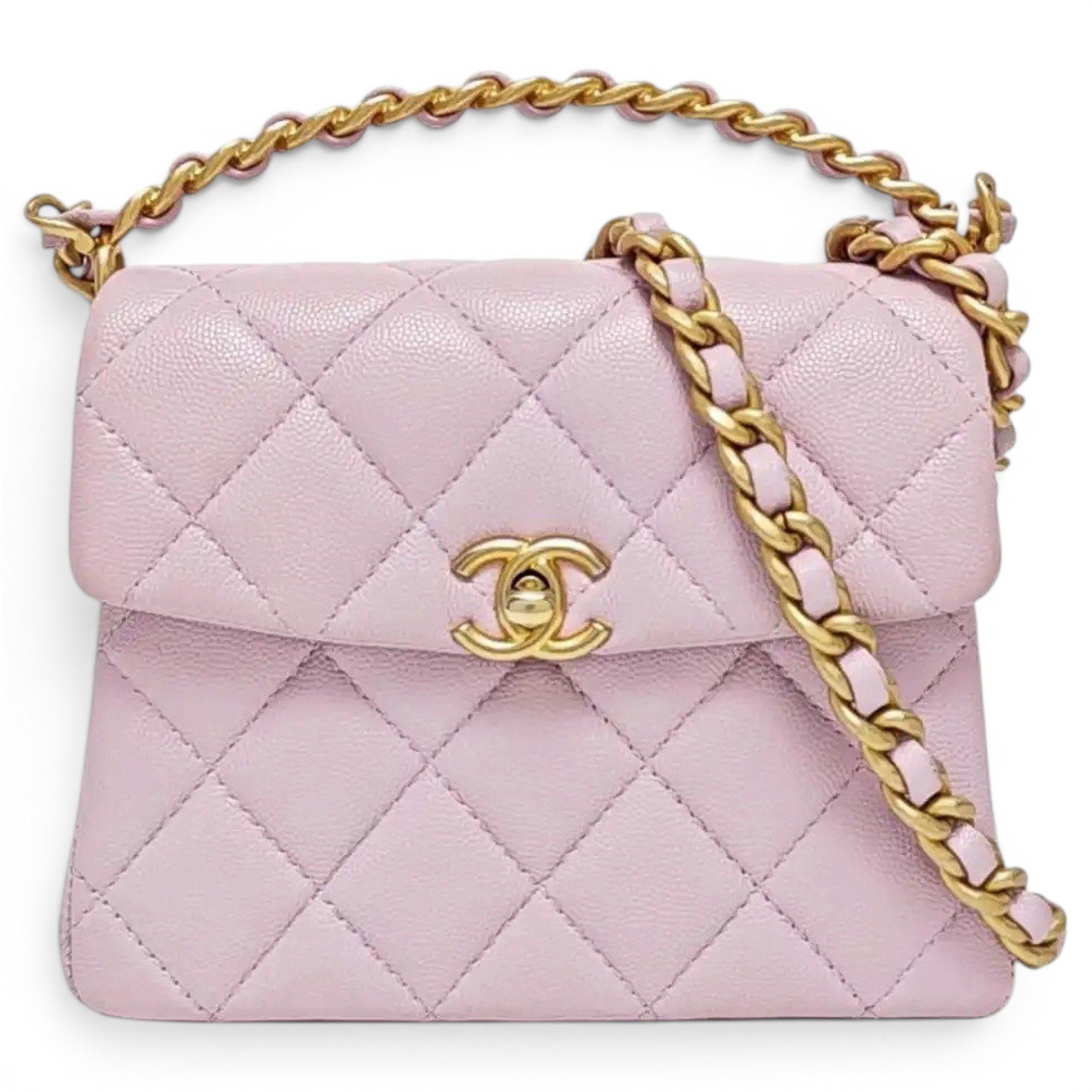 Leather mini bag