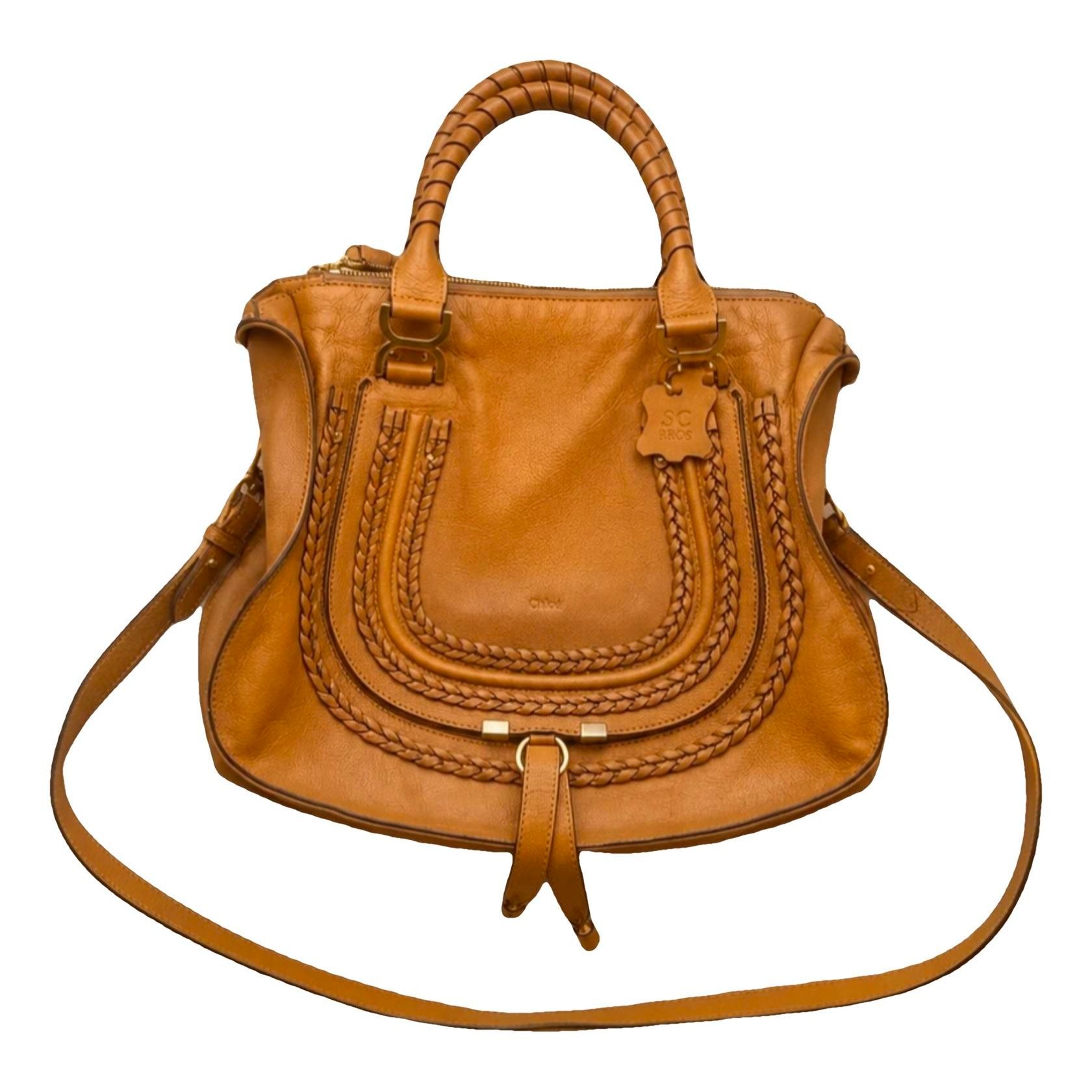 Marcie leather handbag