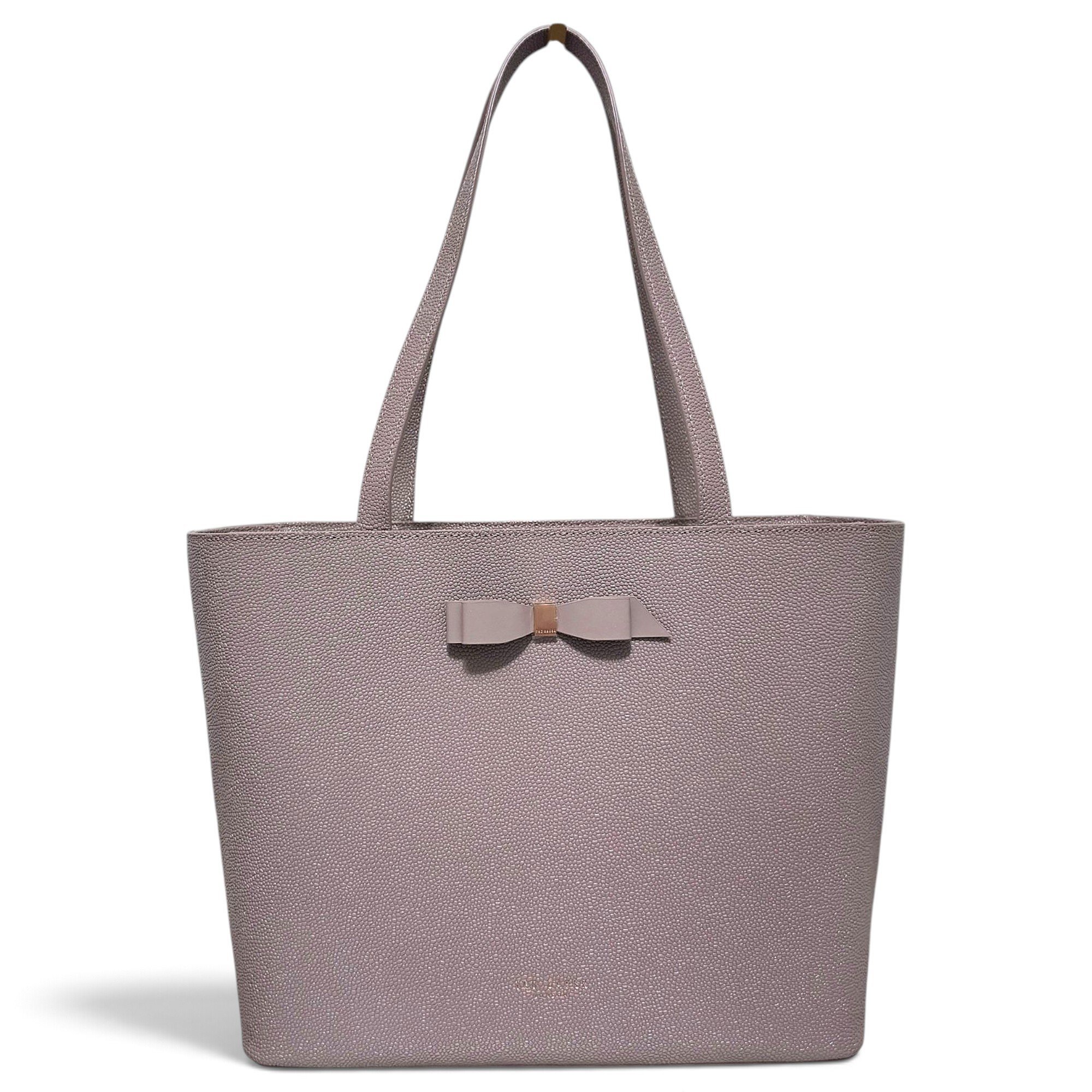 Leather tote