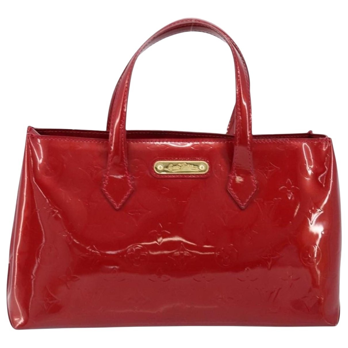 Wilshire patent leather handbag