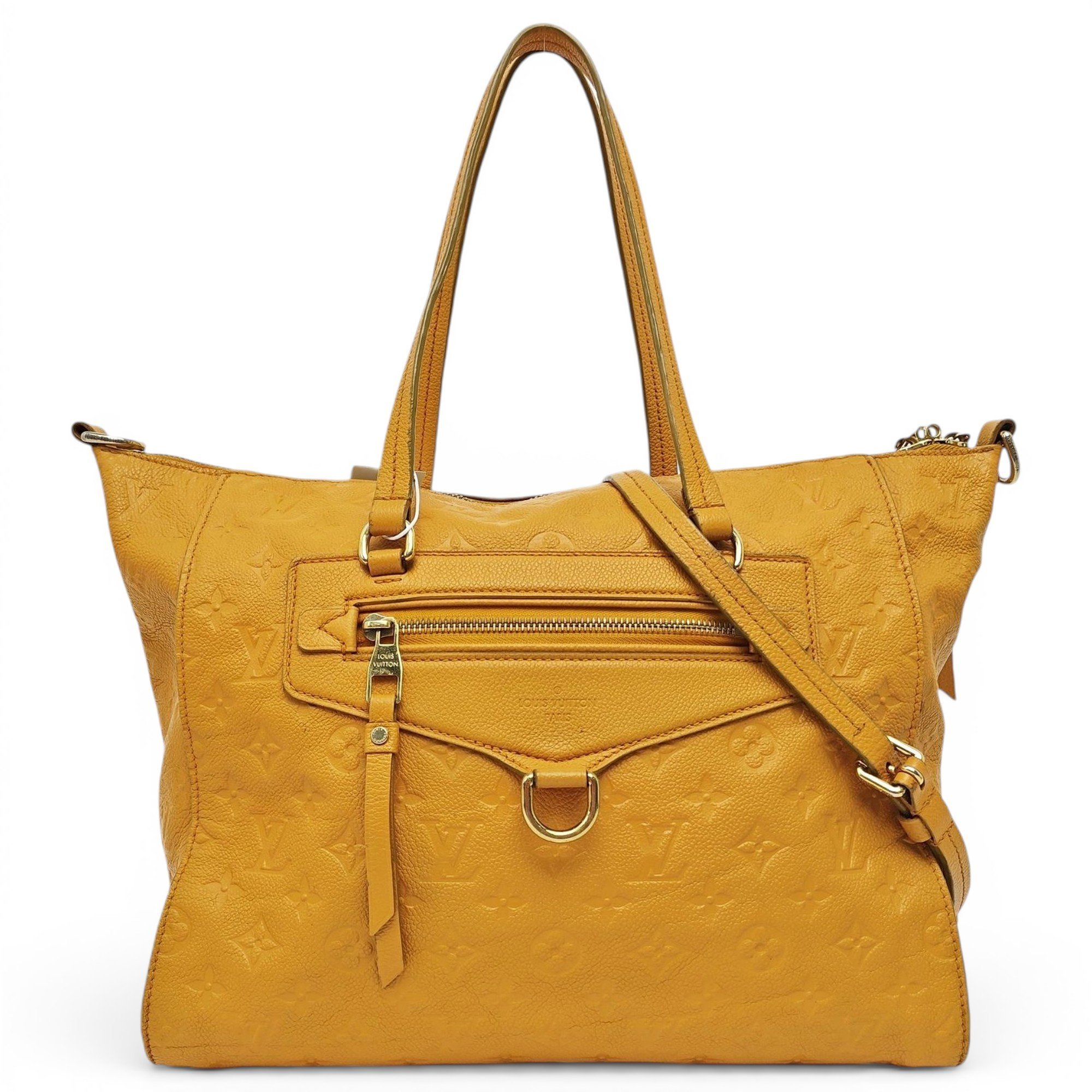 Lumineuse leather handbag