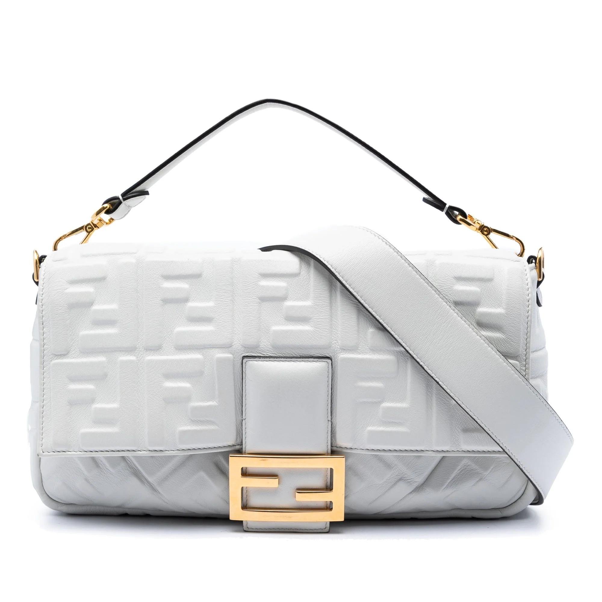 Baguette leather satchel