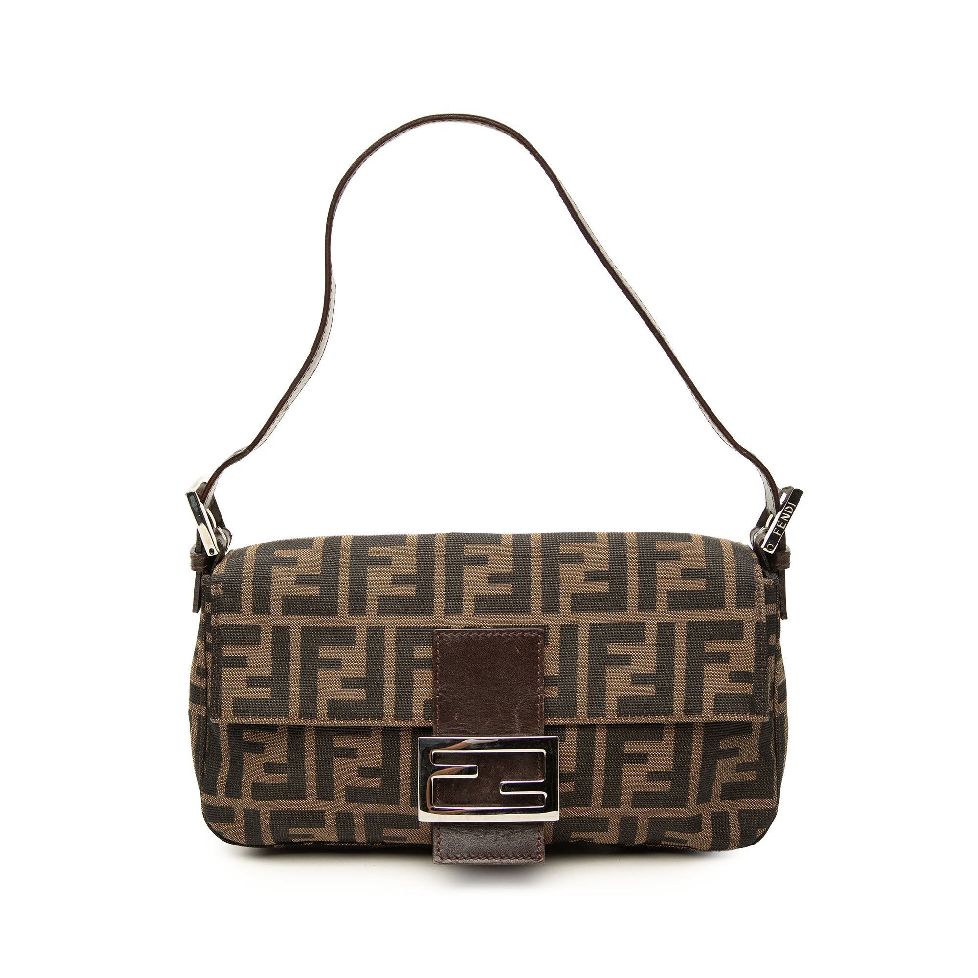Baguette leather handbag