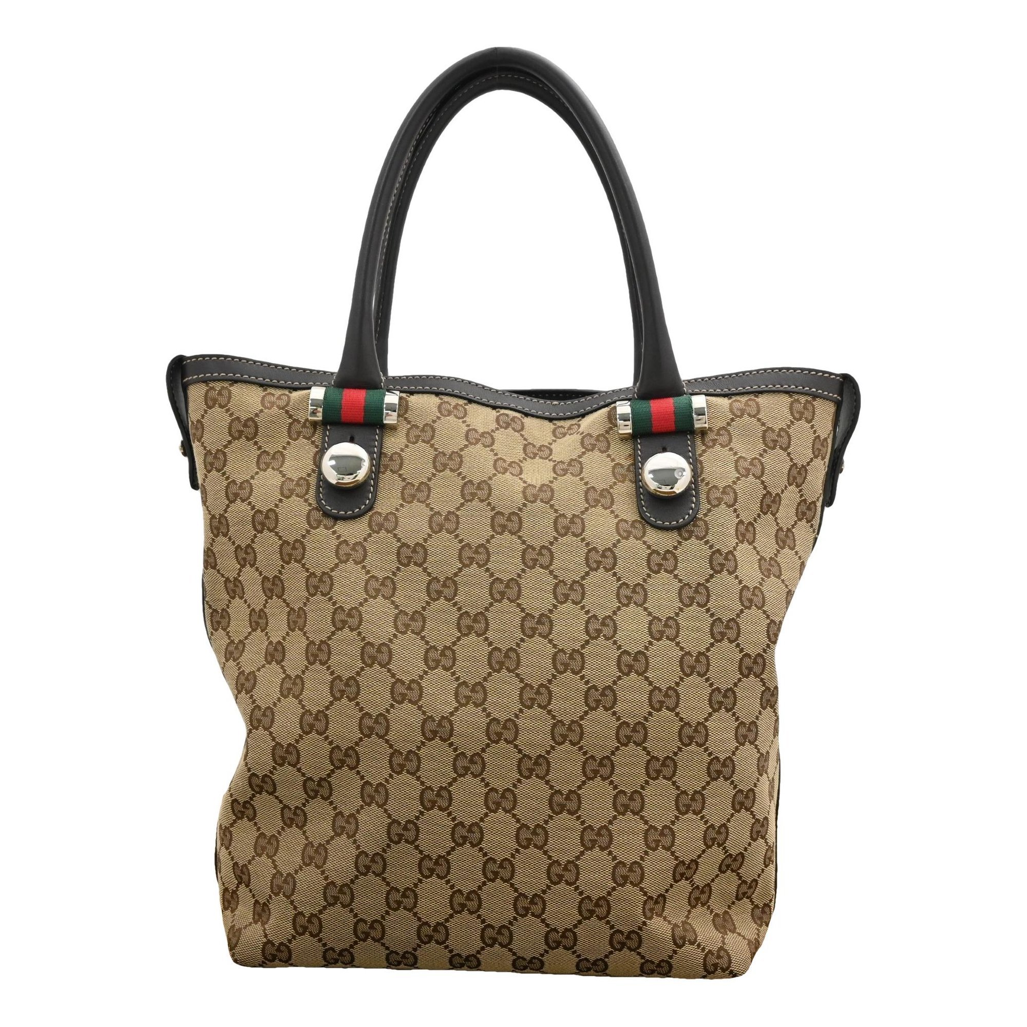 Leather tote