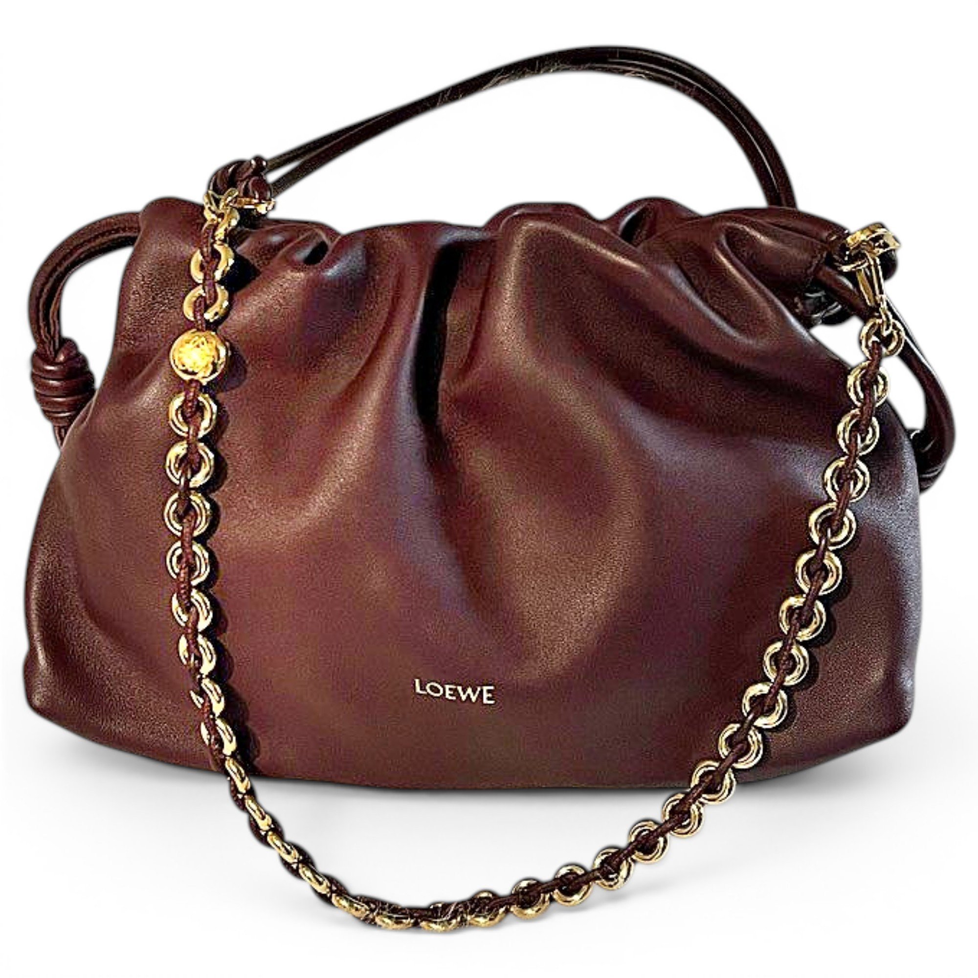 Flamenco Chain leather handbag