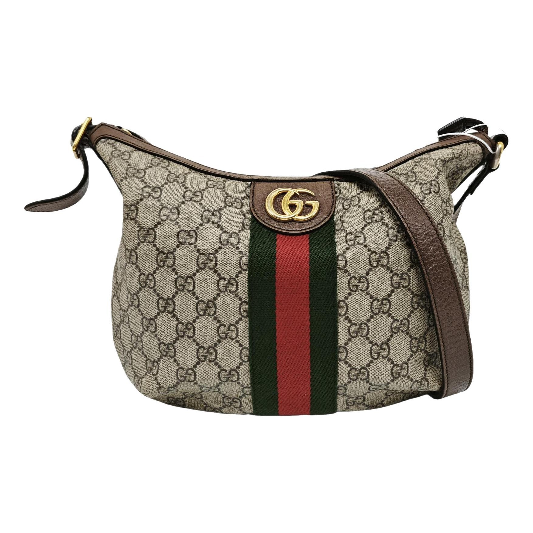 Ophidia cloth crossbody bag