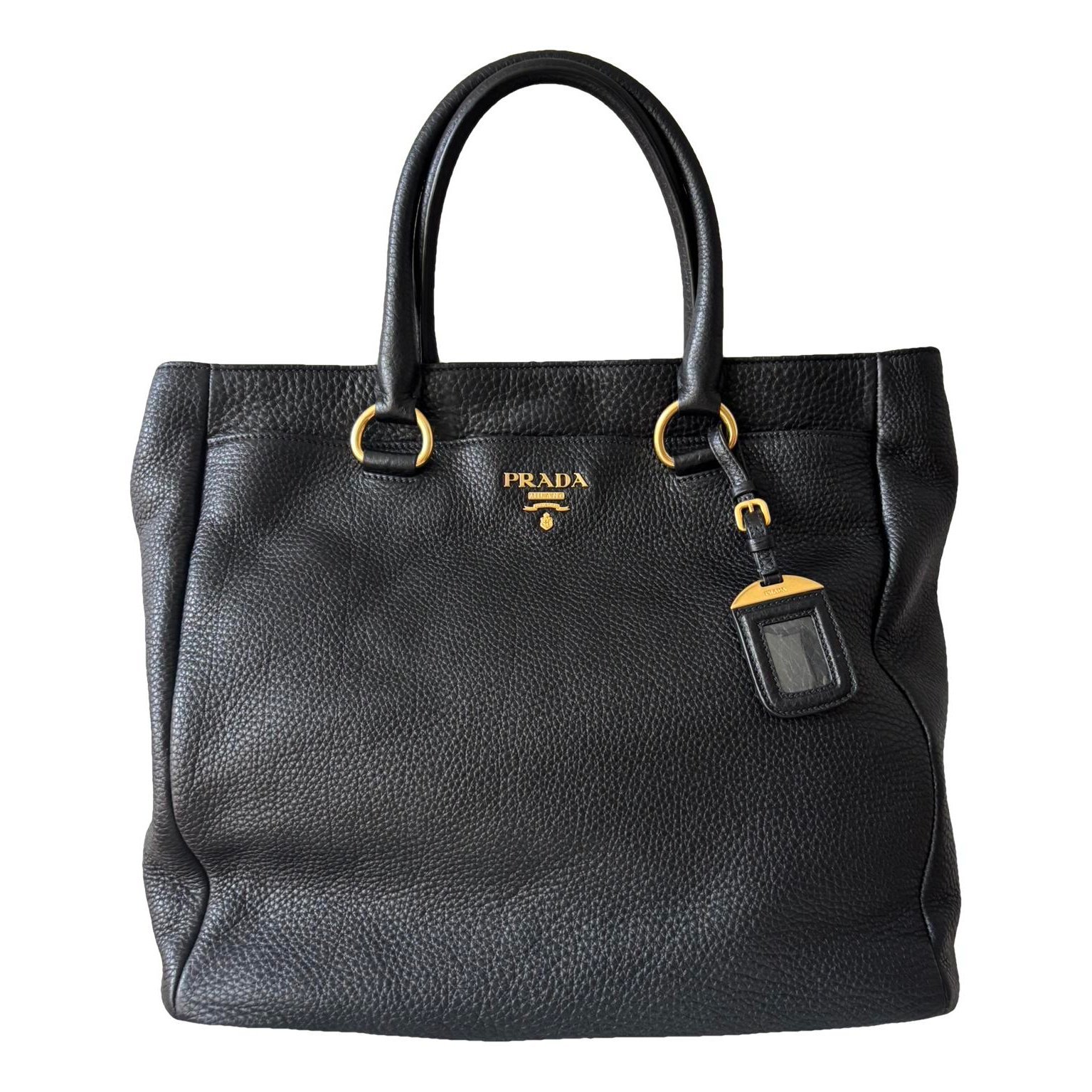 Leather tote