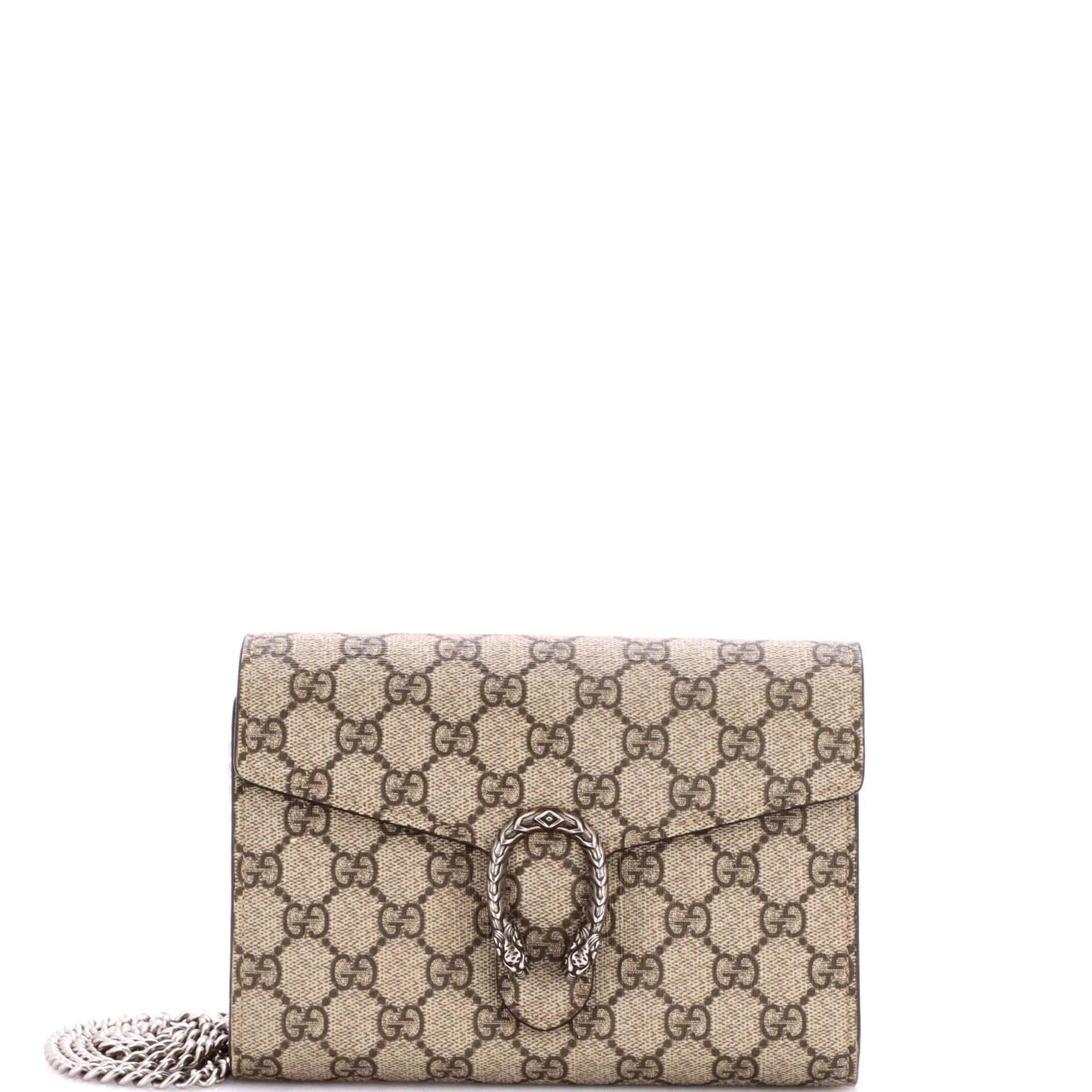 Dionysus Chain Wallet cloth crossbody bag