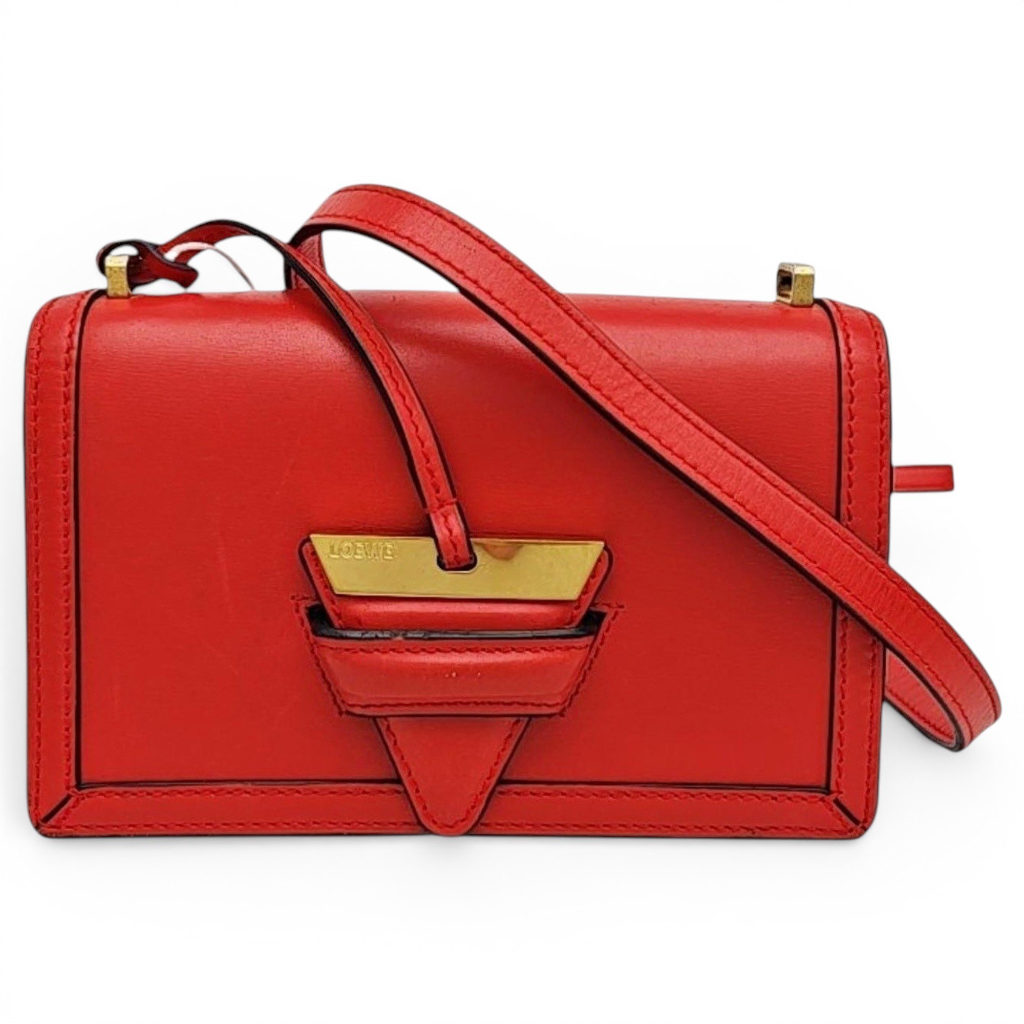 Barcelona leather handbag