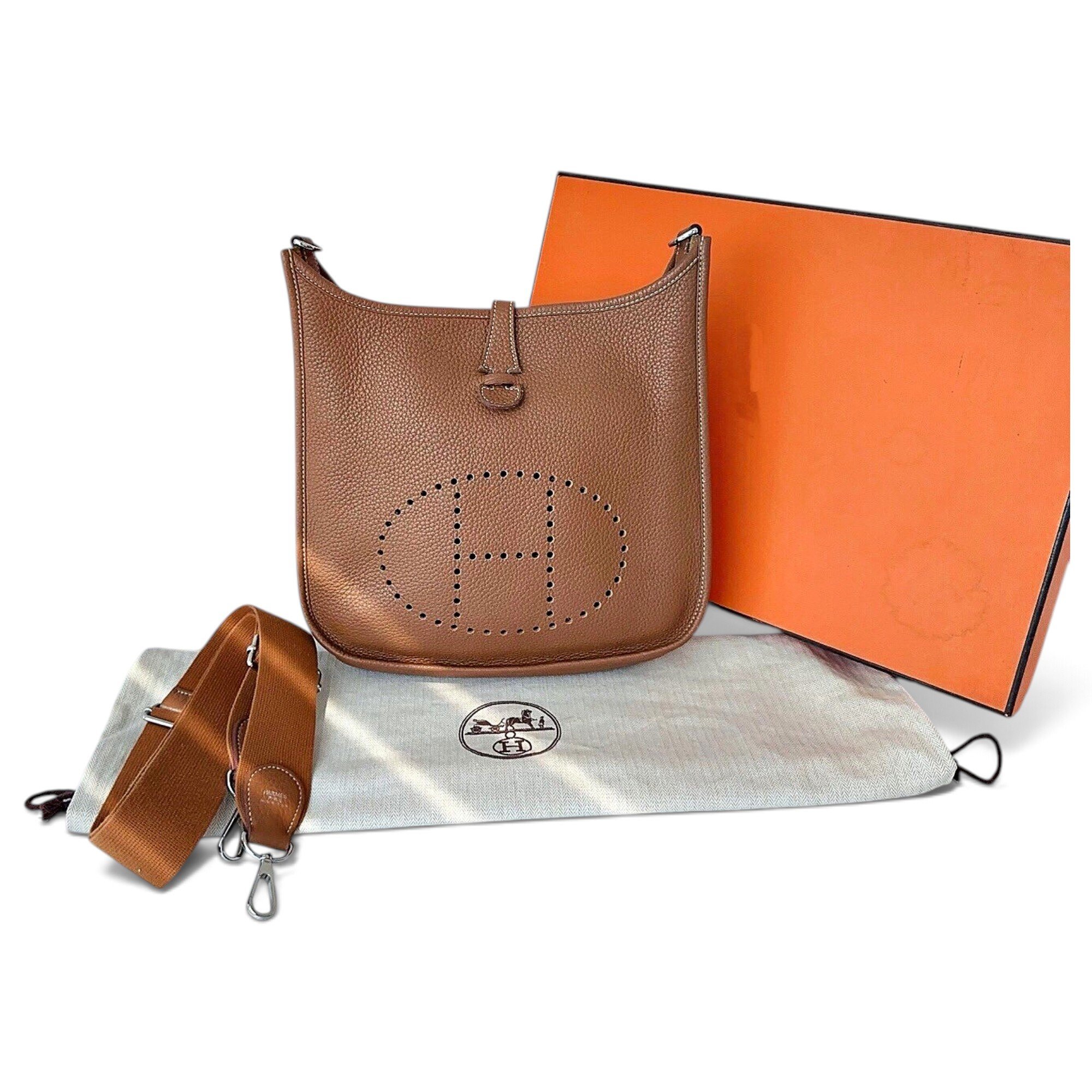 Evelyne leather crossbody bag