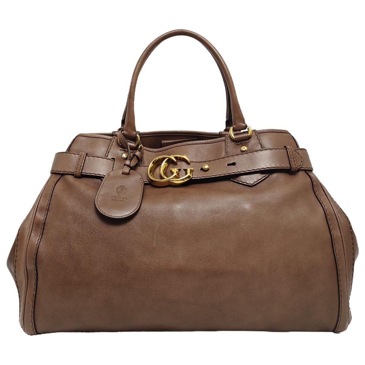 GG Running leather handbag