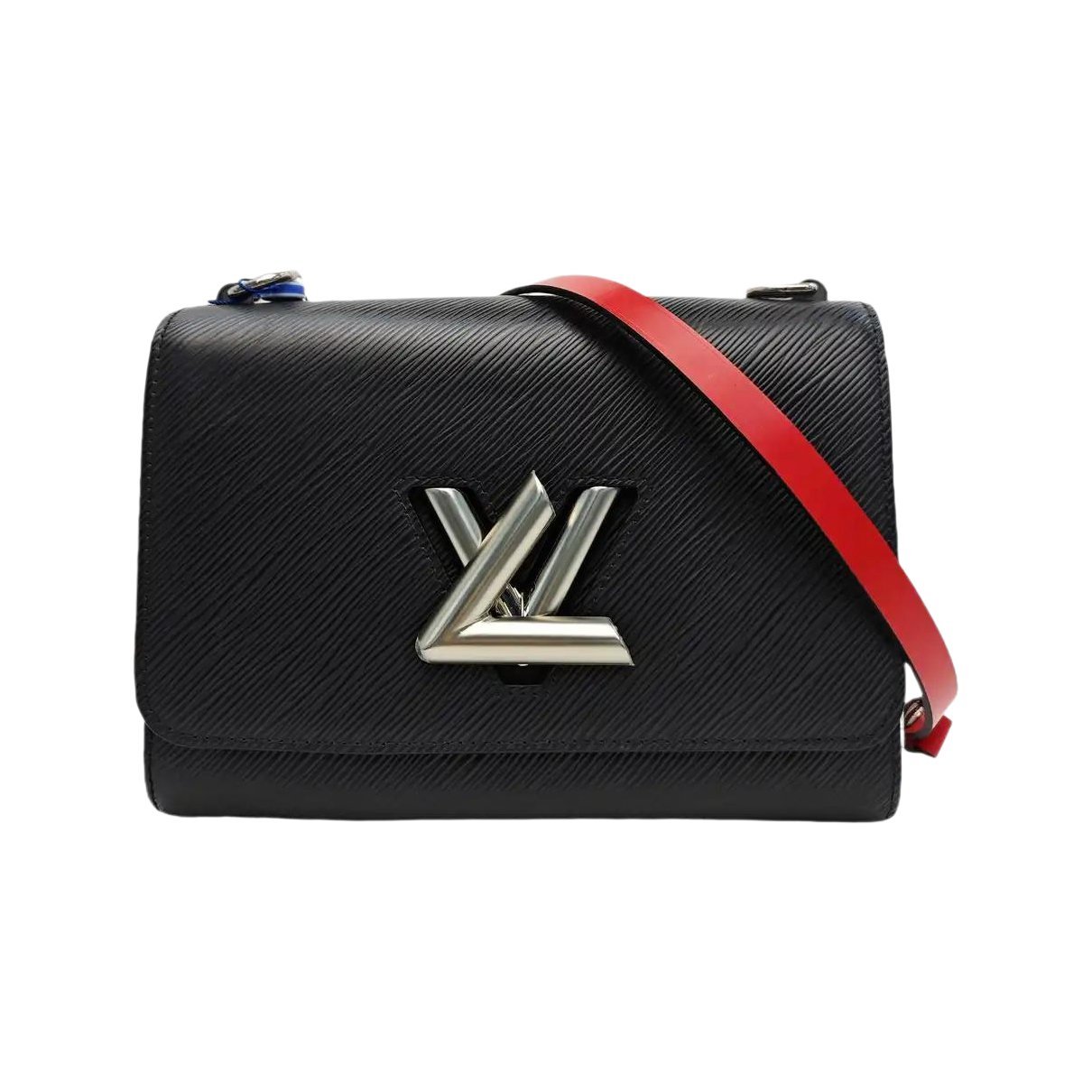 Twist leather handbag