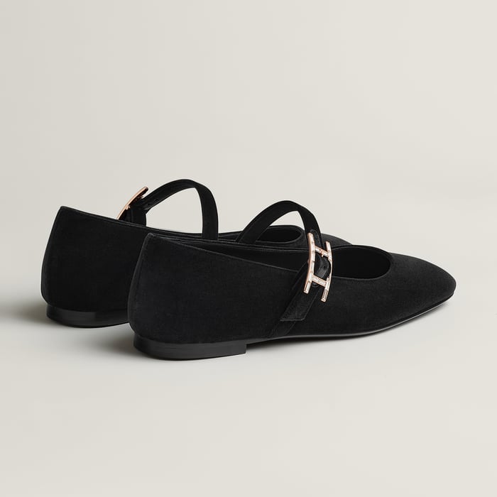 Noir Jane Ballet Flat