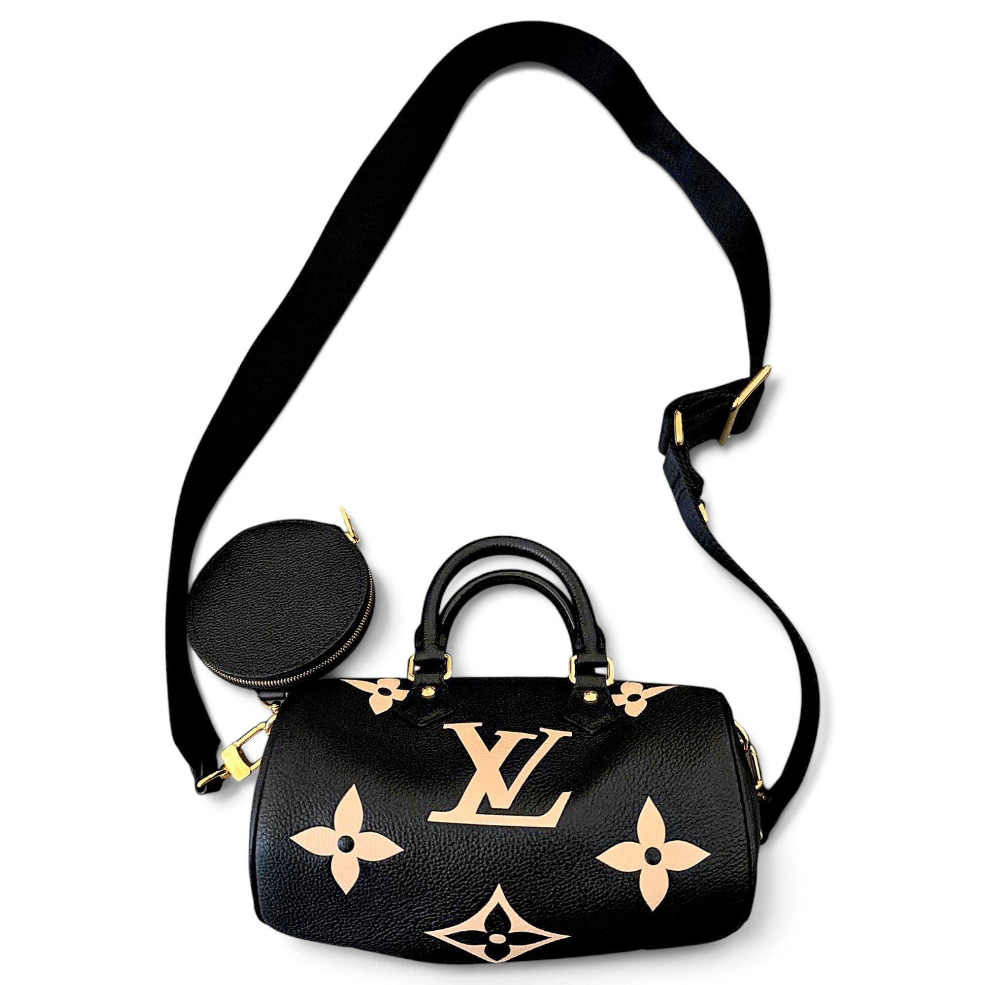 Speedy Bandoulière leather bowling bag