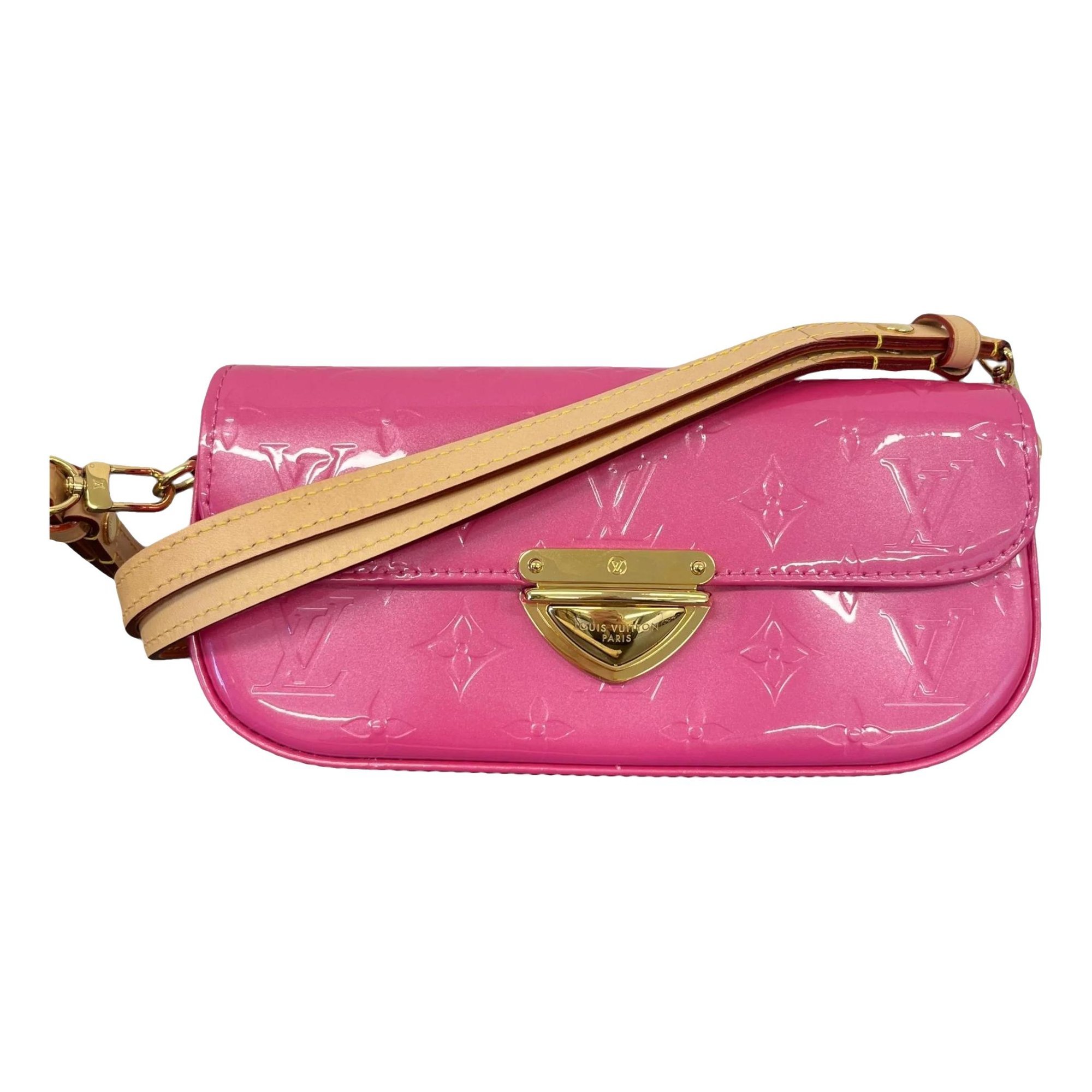 Patent leather handbag