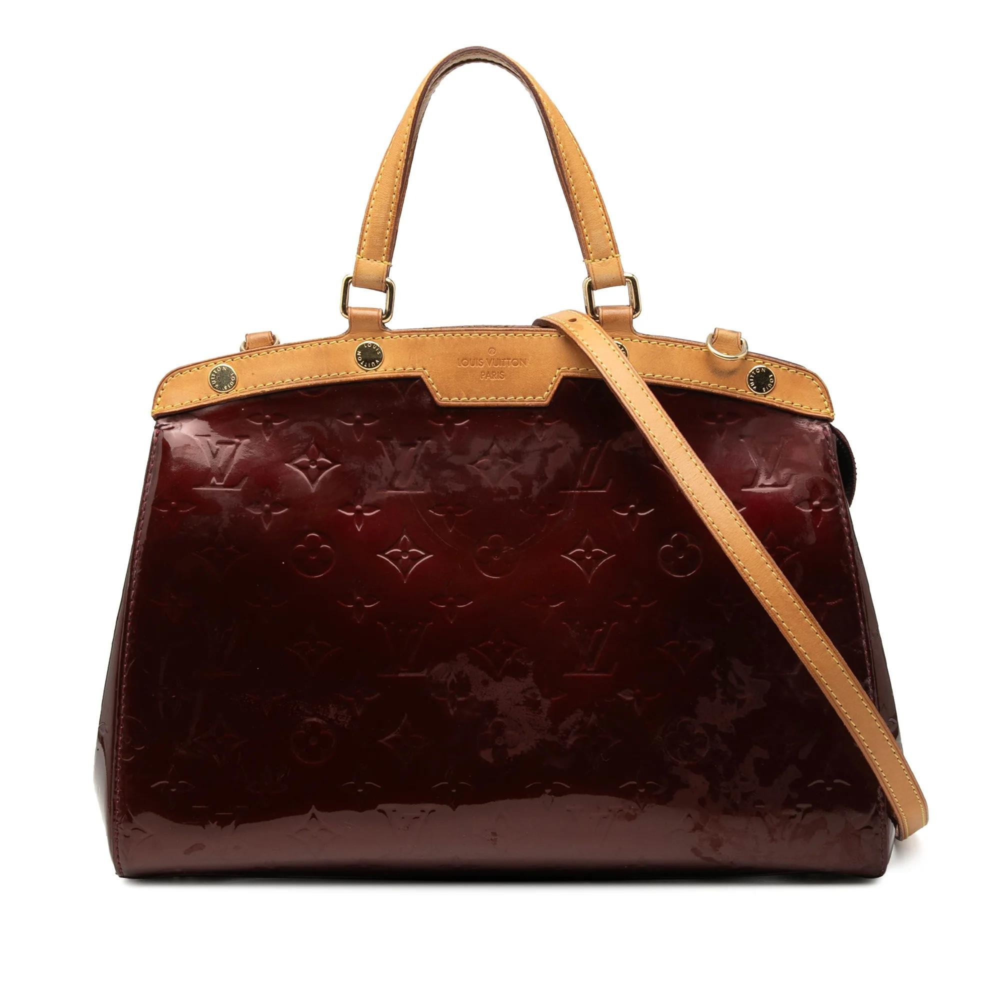 Bréa leather handbag