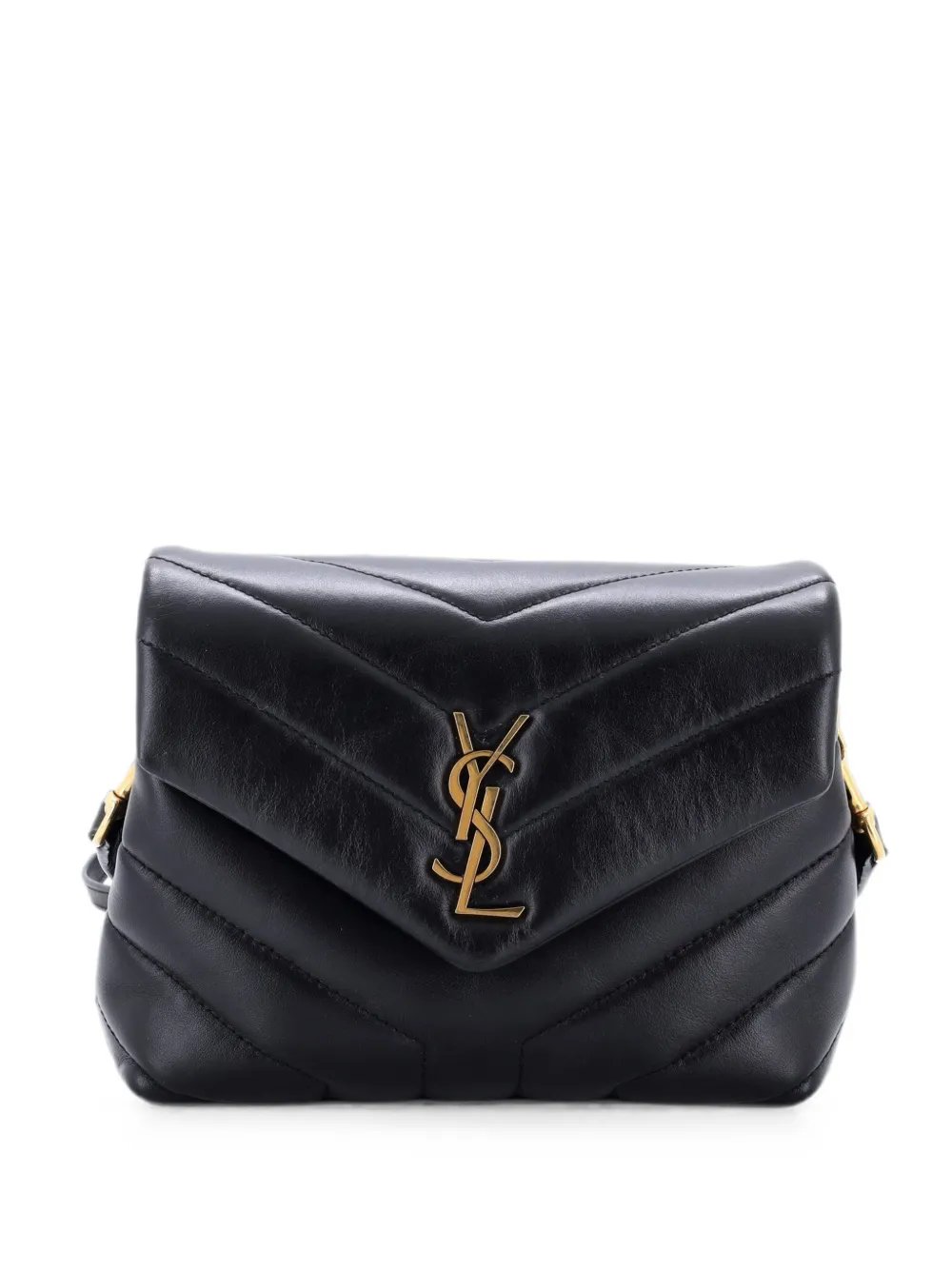 Loulou Shoulder Bag Matelasse Chevron Leather Toy crossbody bag