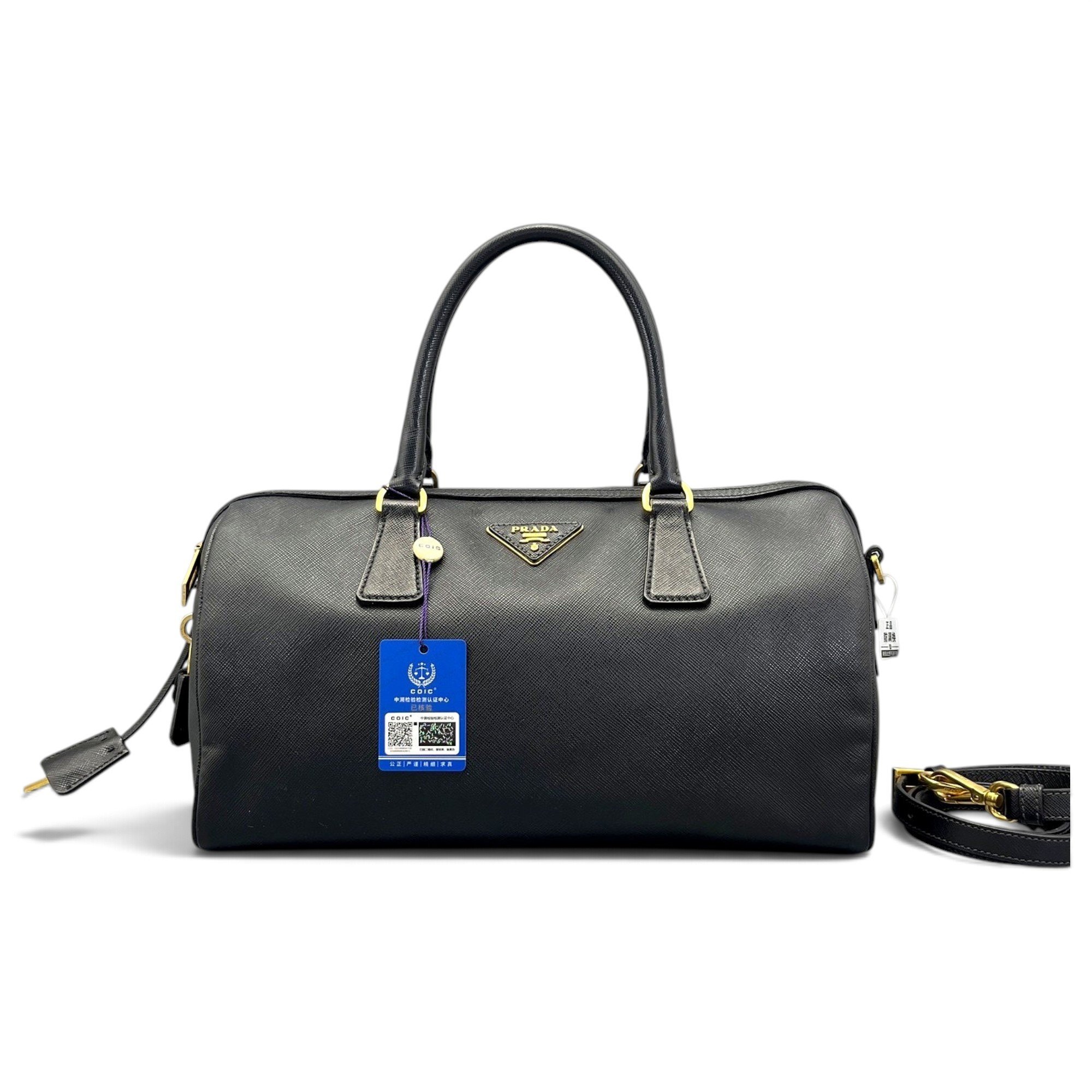 Leather handbag