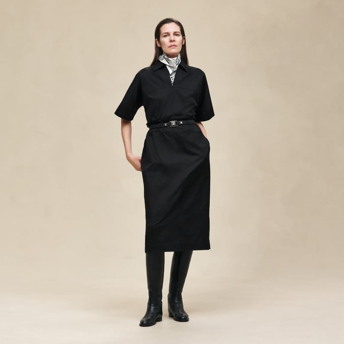 Noir Pochon Skirt