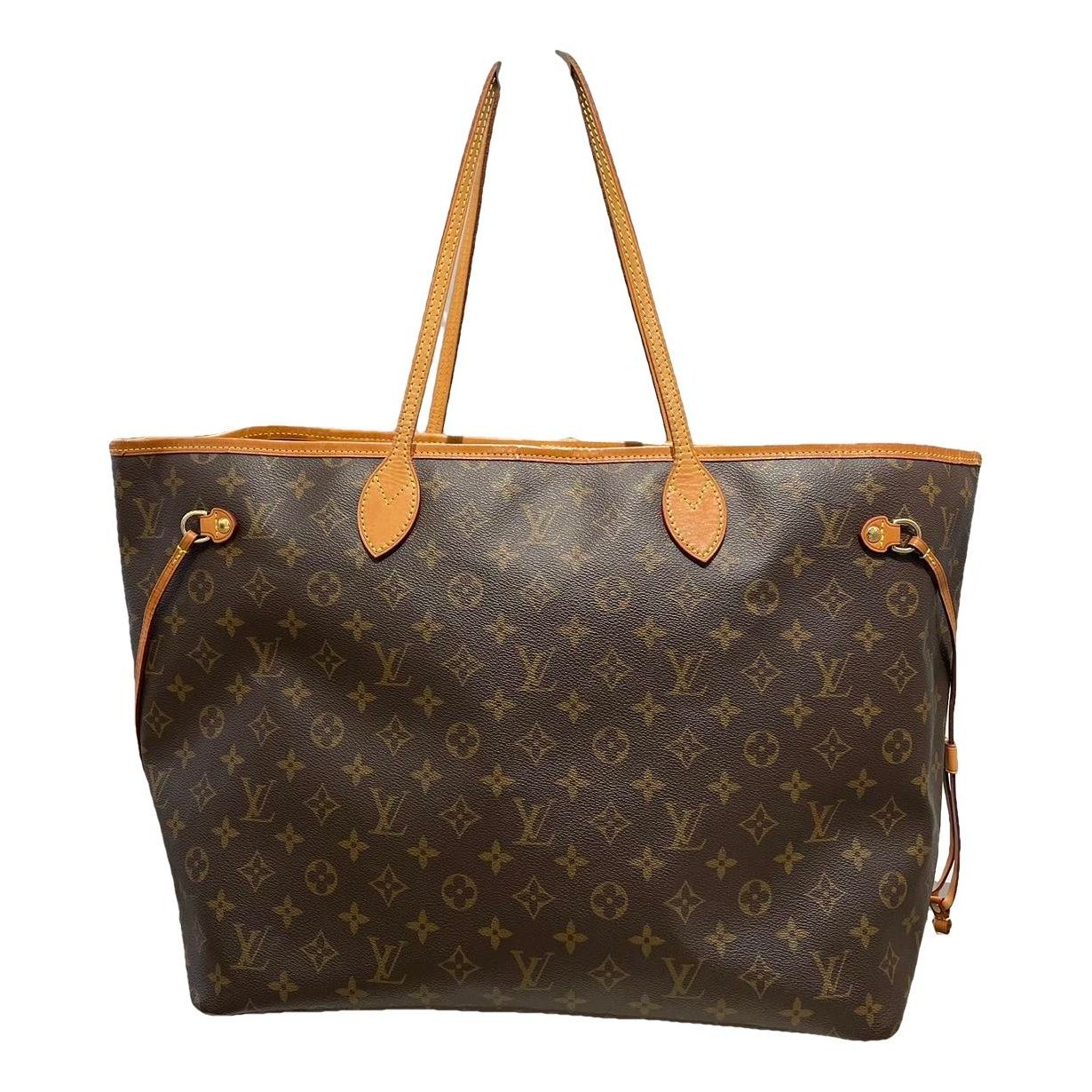 Louis Vuitton Neverfull leather handbag