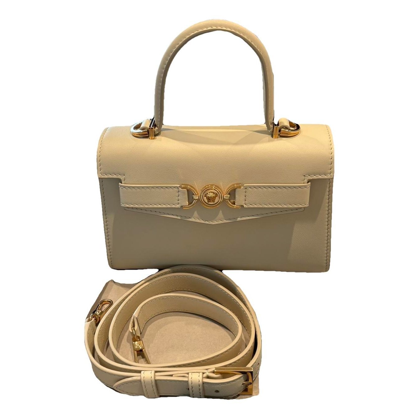La Medusa leather handbag