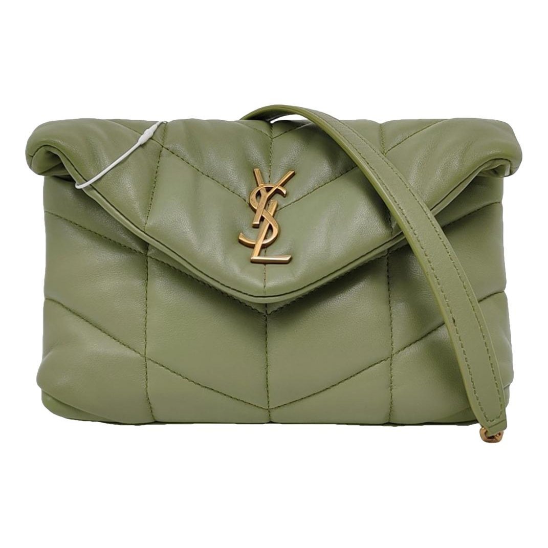 Loulou Puffer leather crossbody bag