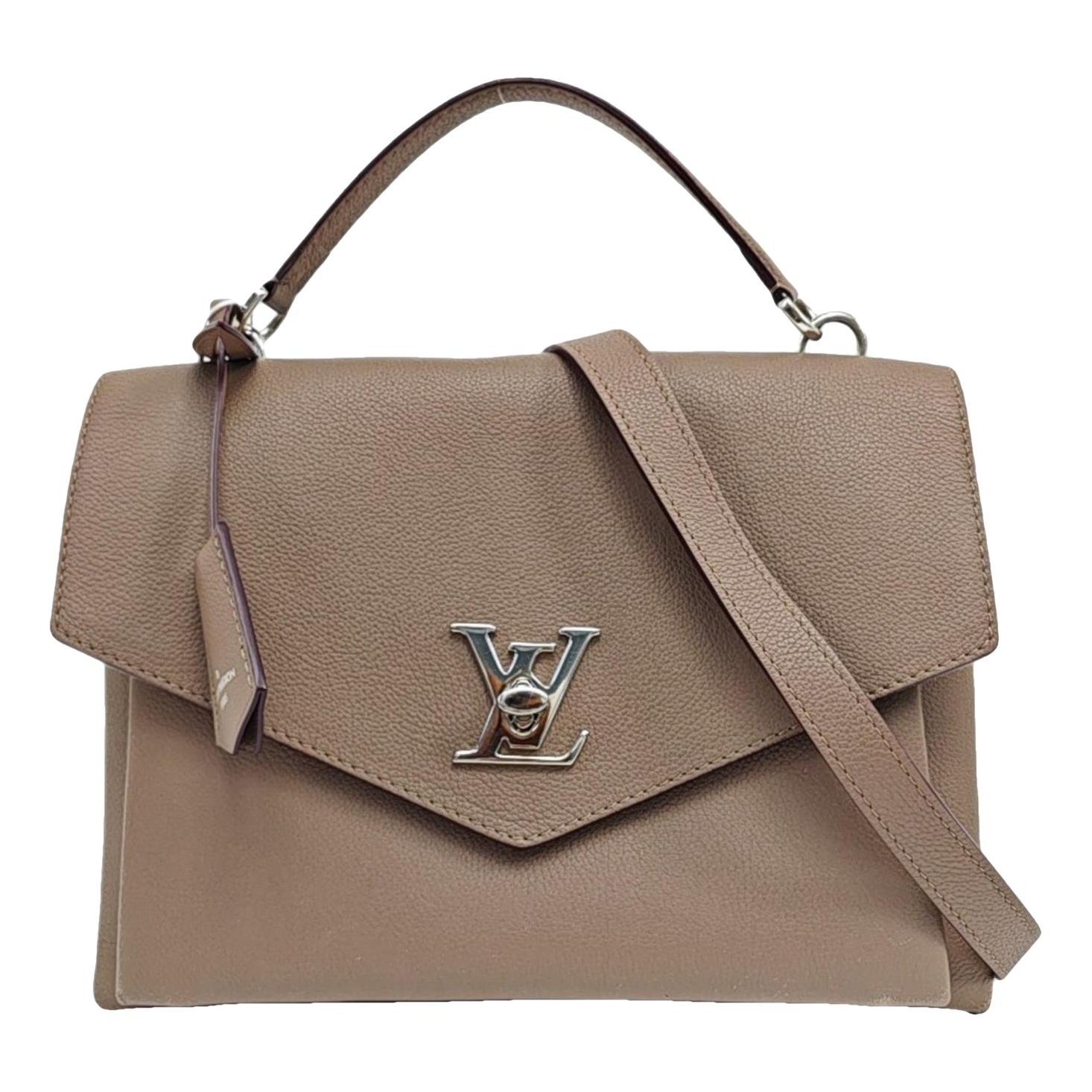 Lockme leather handbag