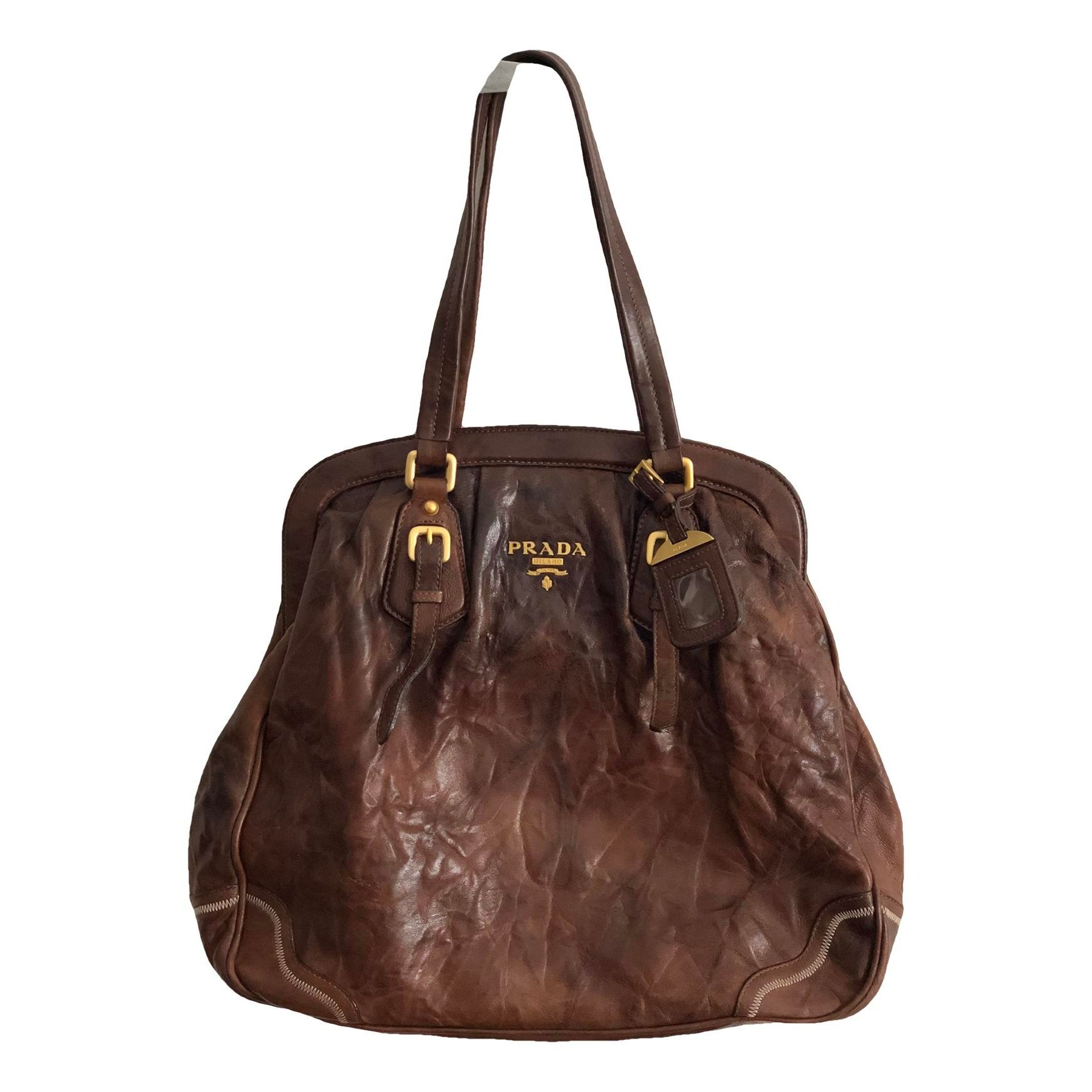 Leather handbag