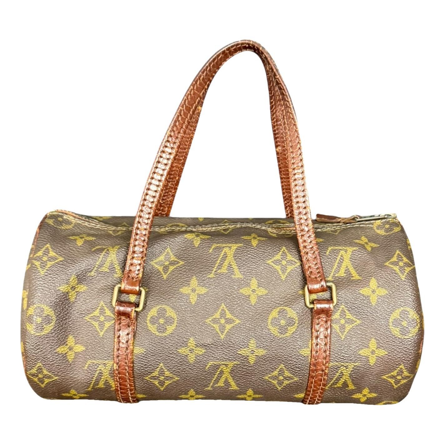Papillon leather handbag