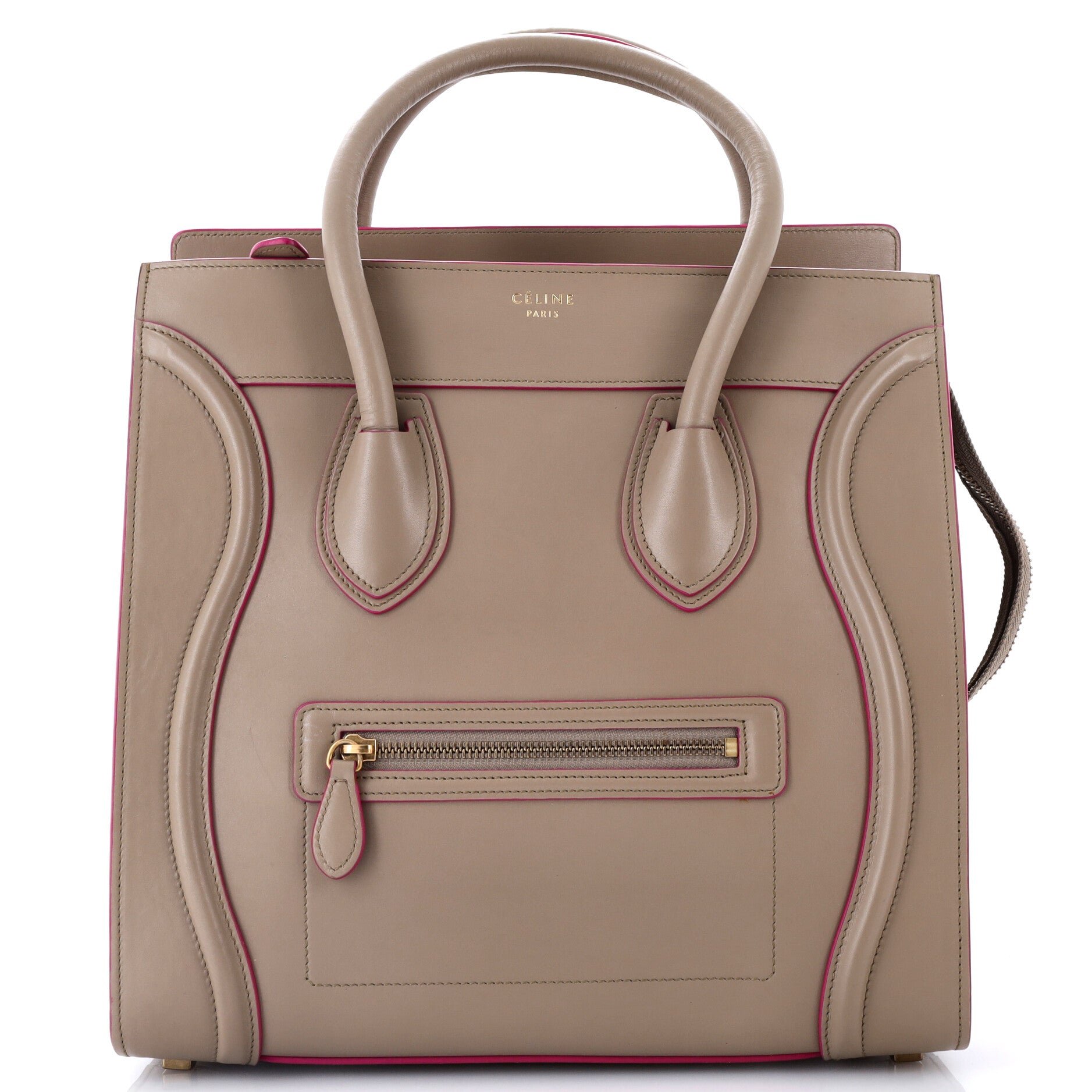 Luggage Bag Smooth Leather Mini
