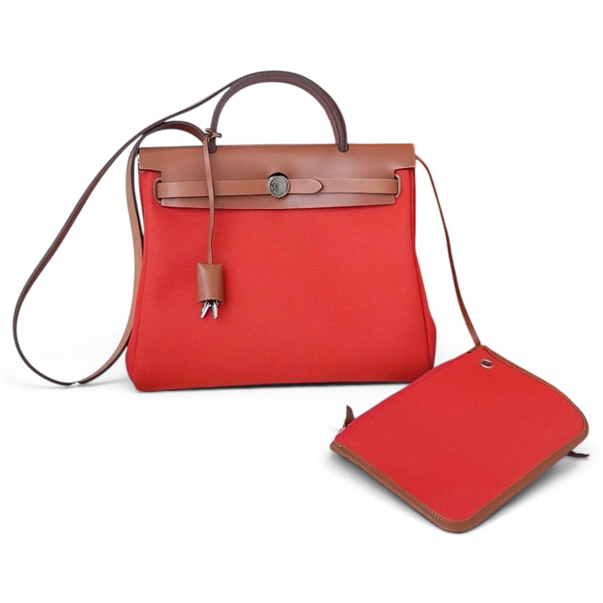 Herbag leather handbag