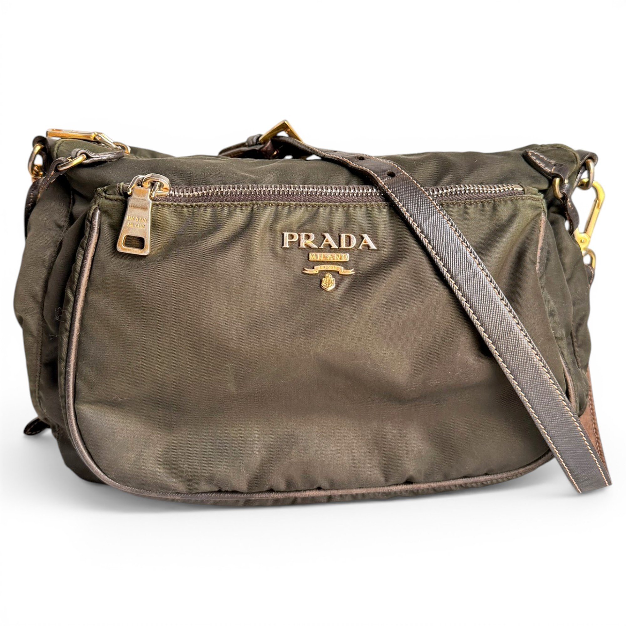 Leather handbag