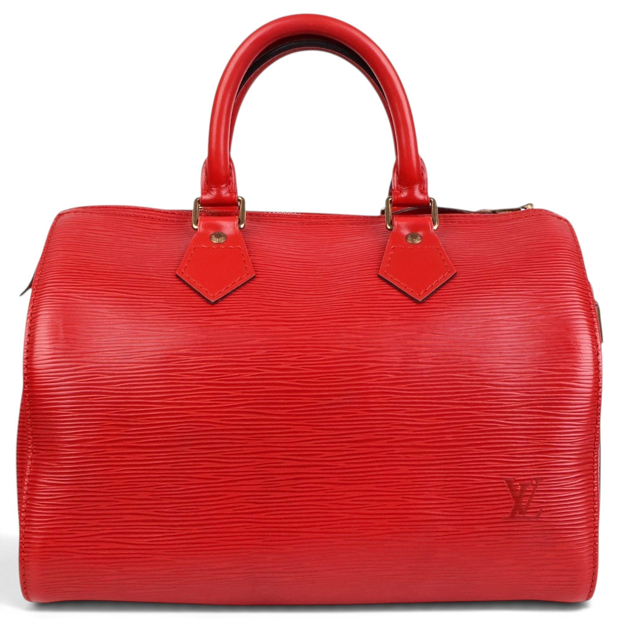 Speedy leather tote