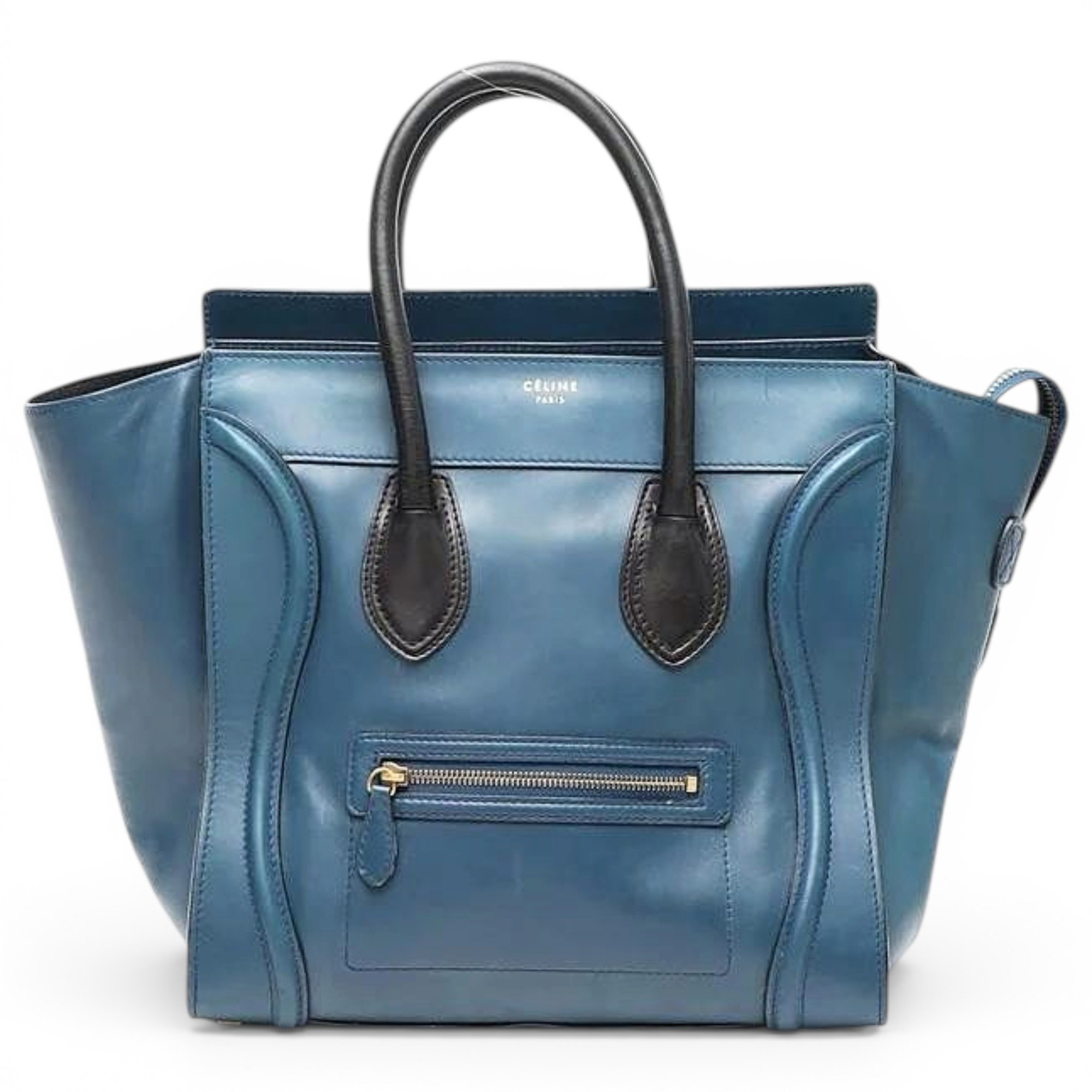 Luggage leather handbag