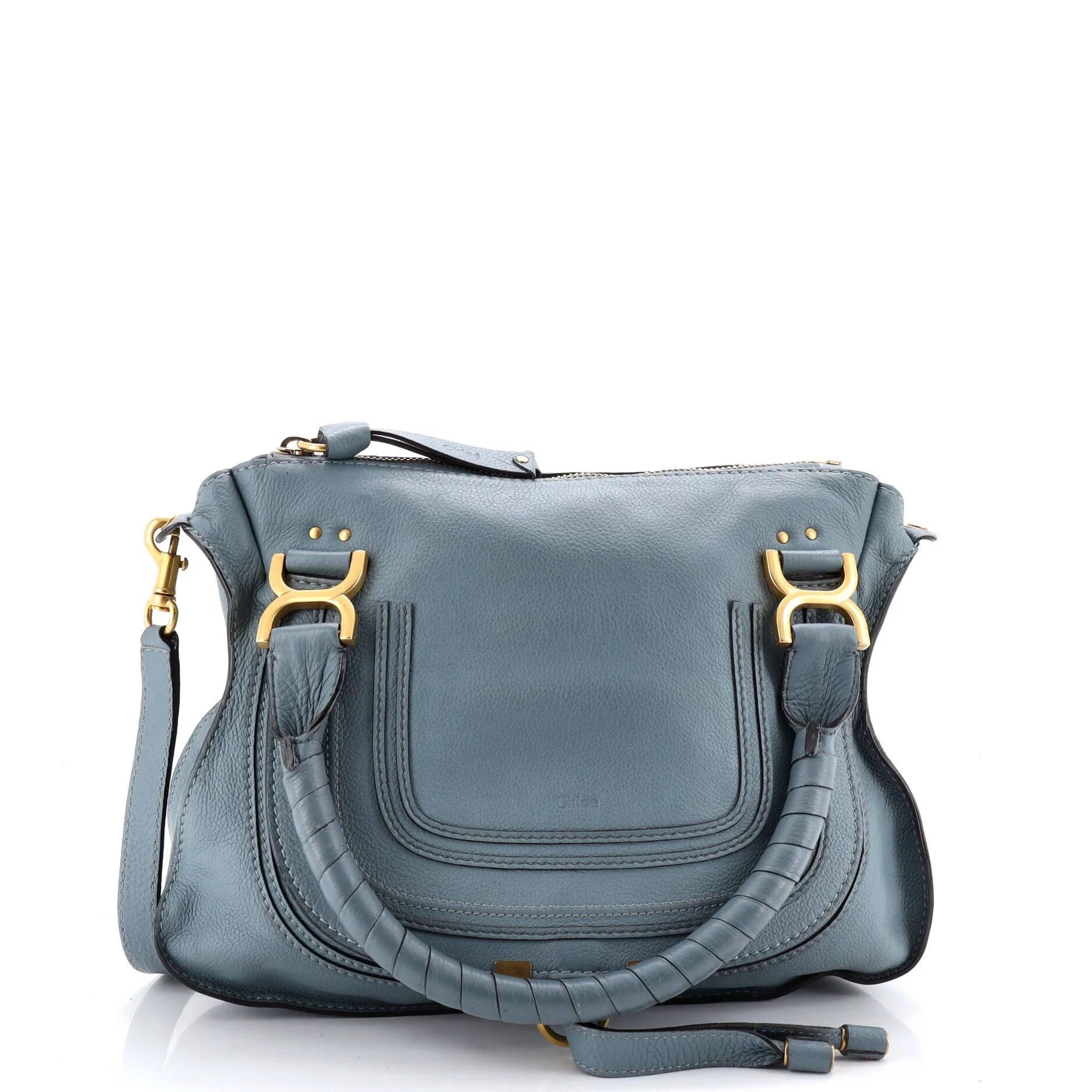 Leather satchel