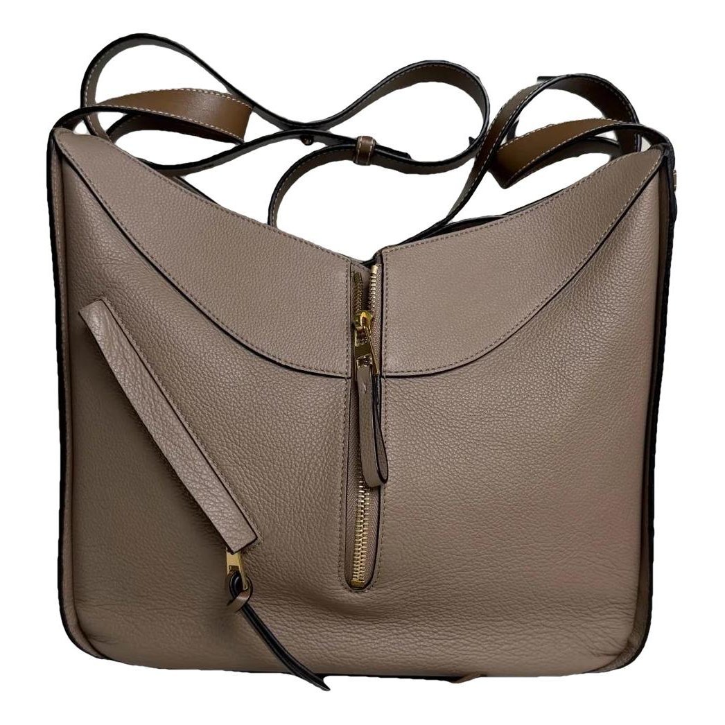 Hammock leather handbag