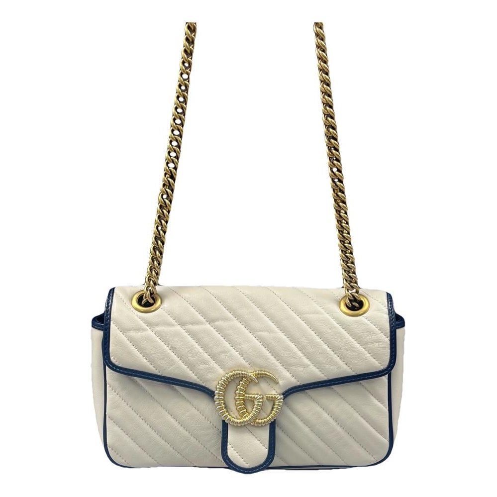GG Marmont Flap leather handbag