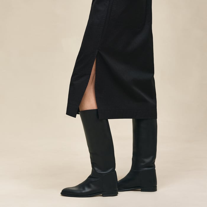 Noir Pochon Skirt