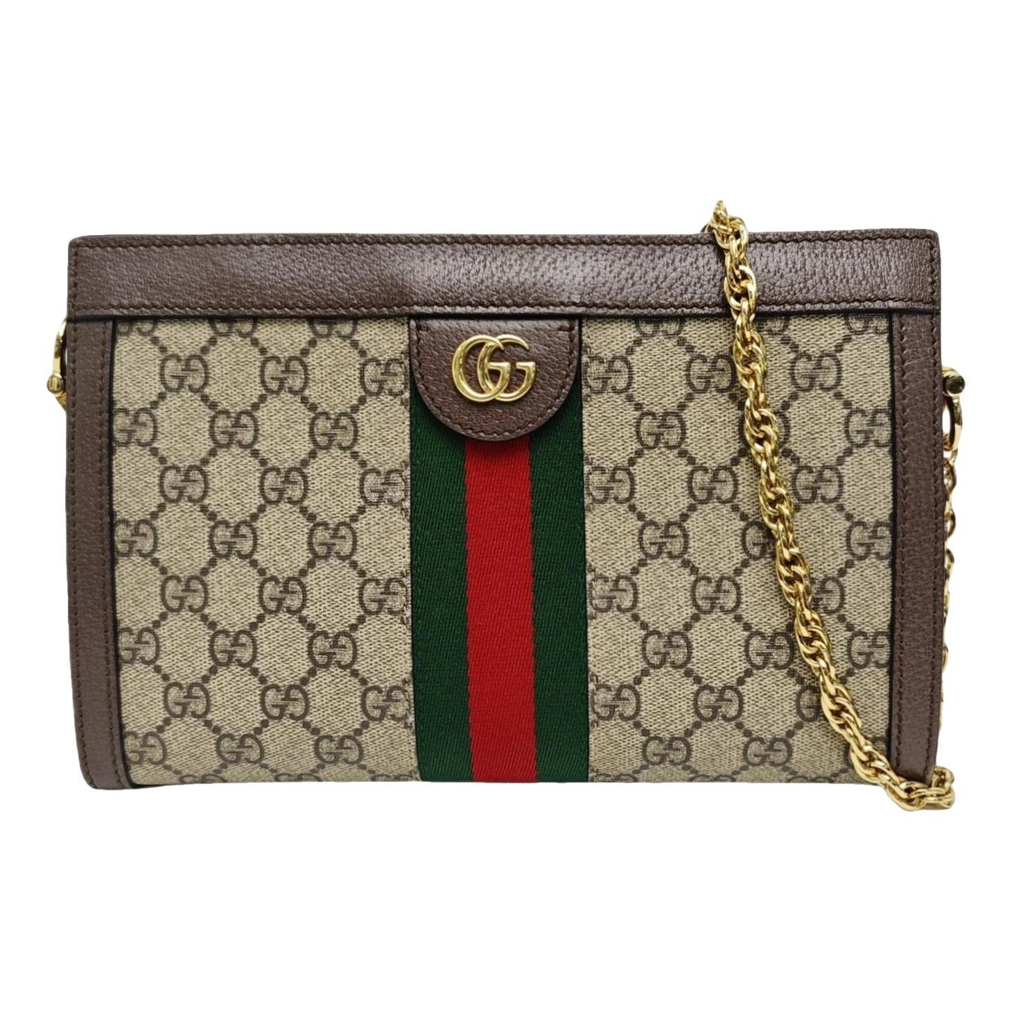Ophidia leather handbag