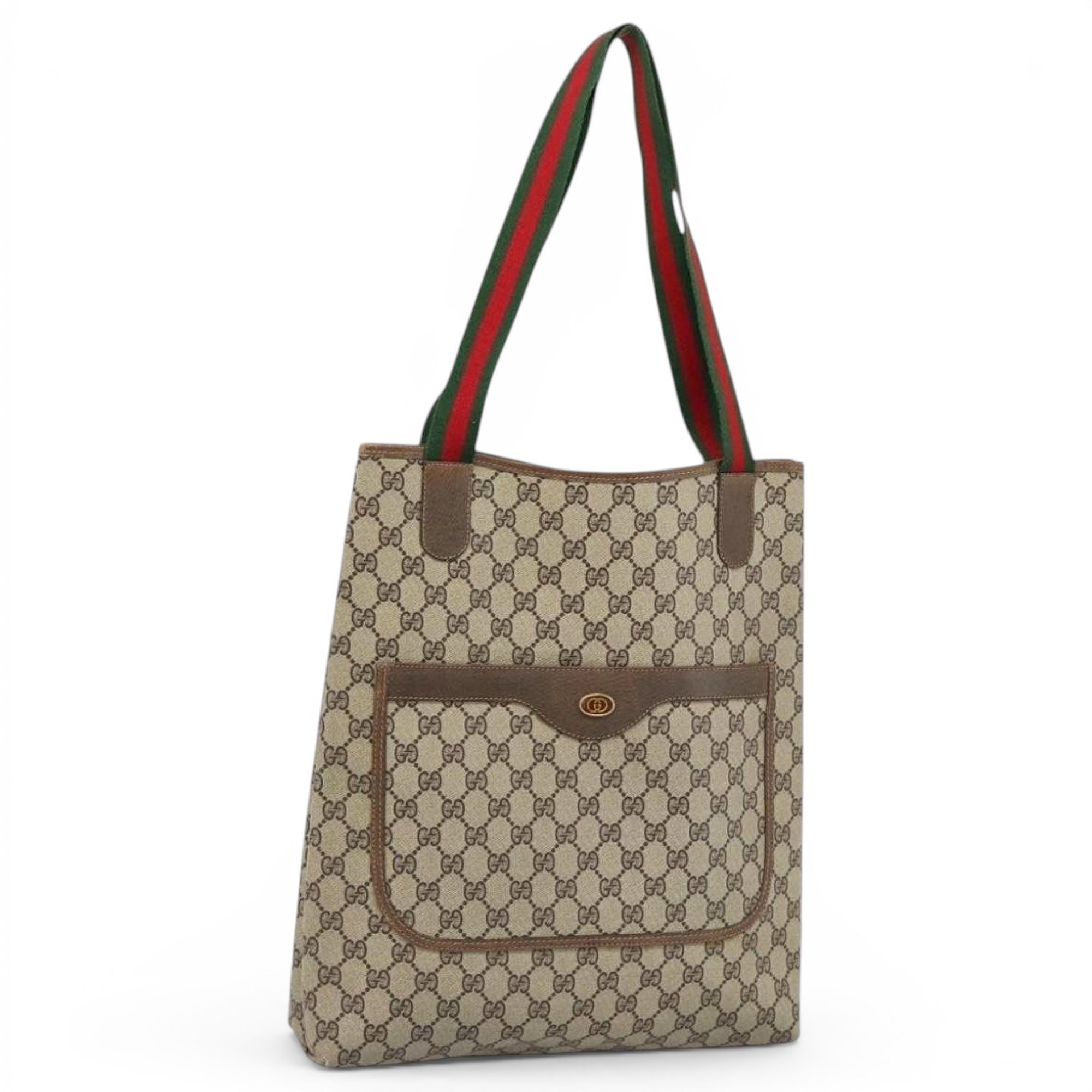 Leather tote