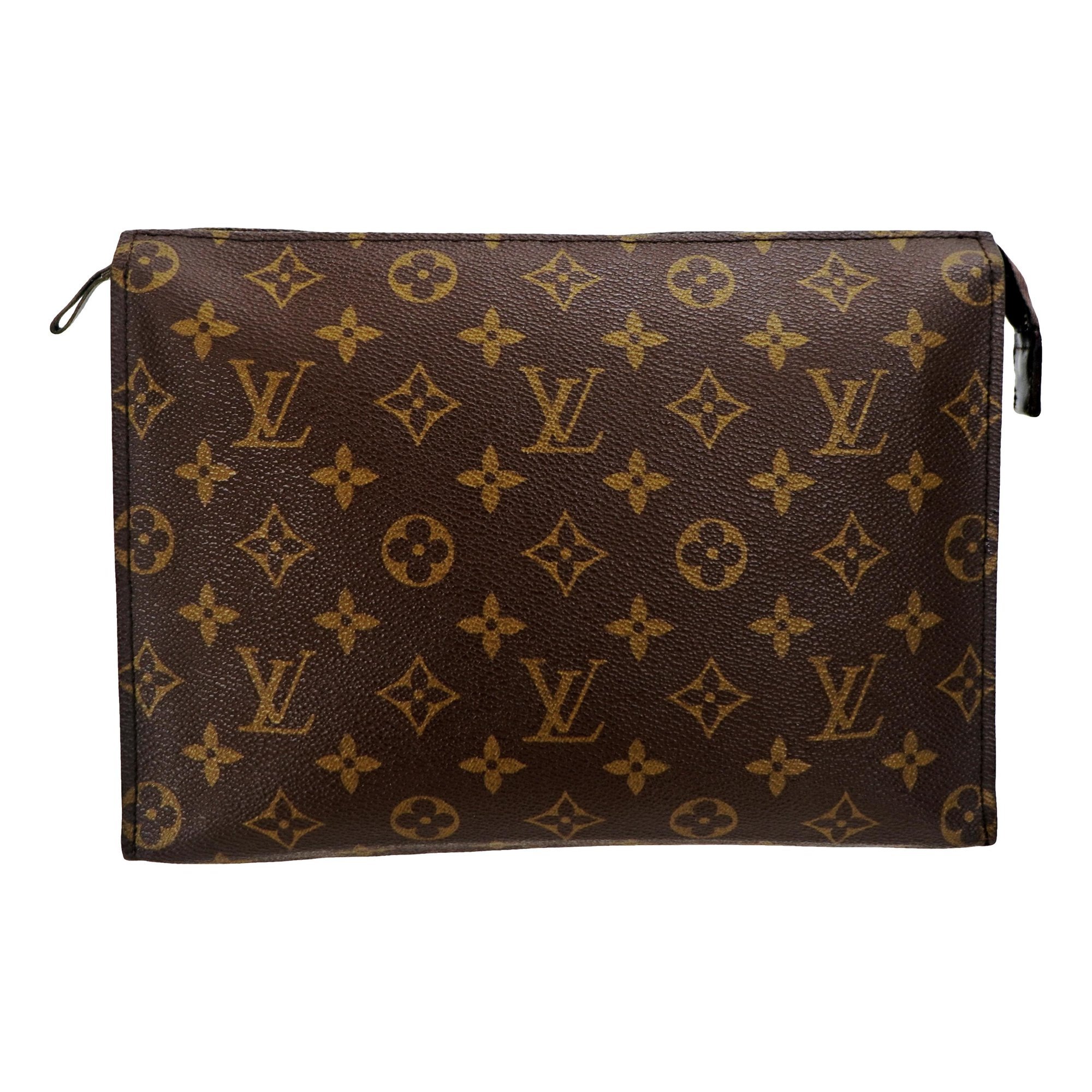 Poche toilette leather vanity case