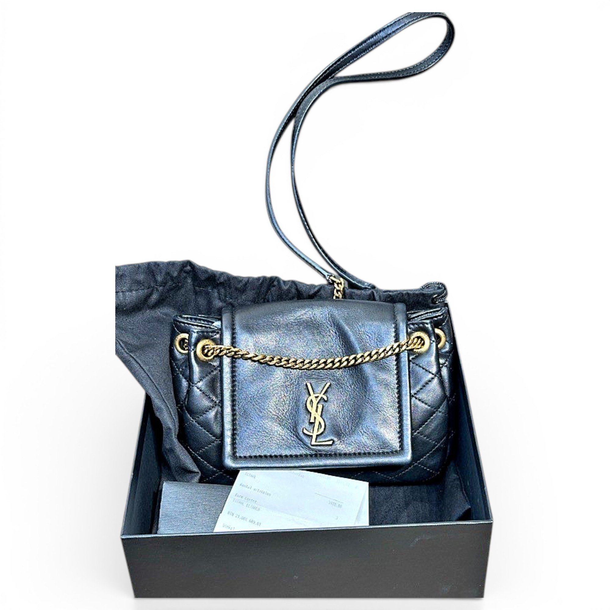 Leather handbag