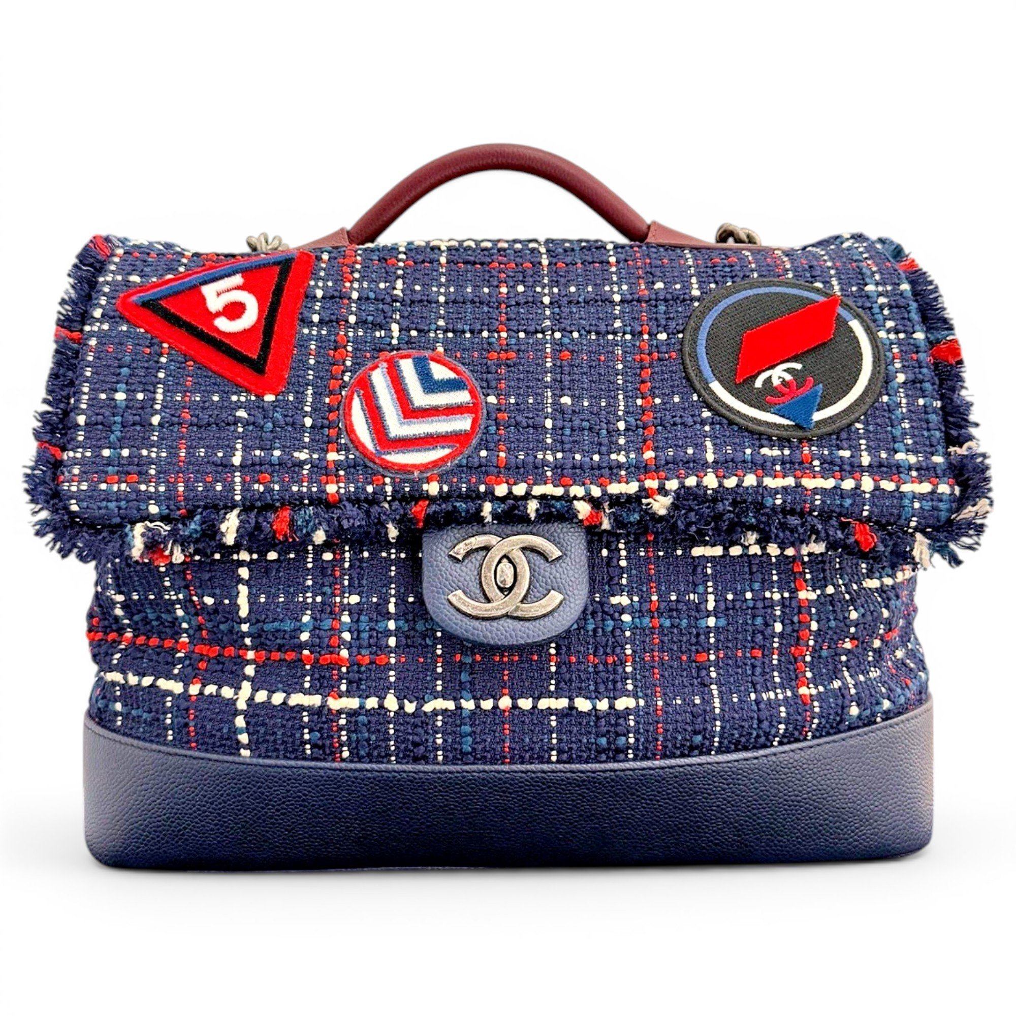 Timeless Classique Top Handle tweed handbag