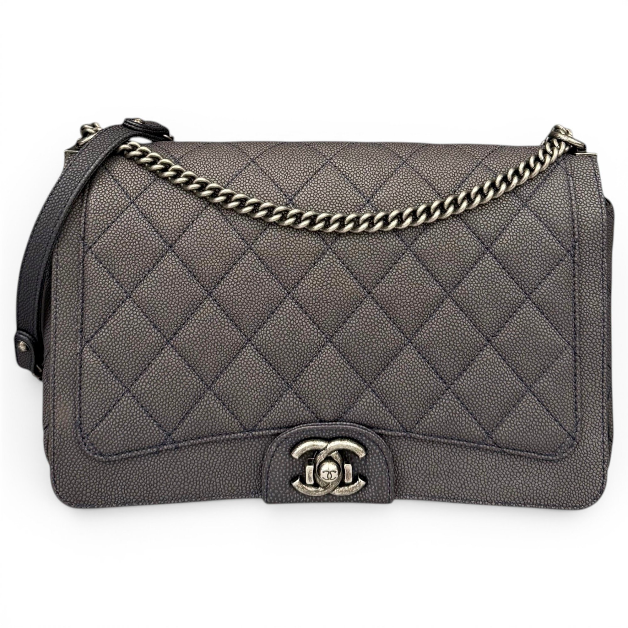Pony-style calfskin handbag