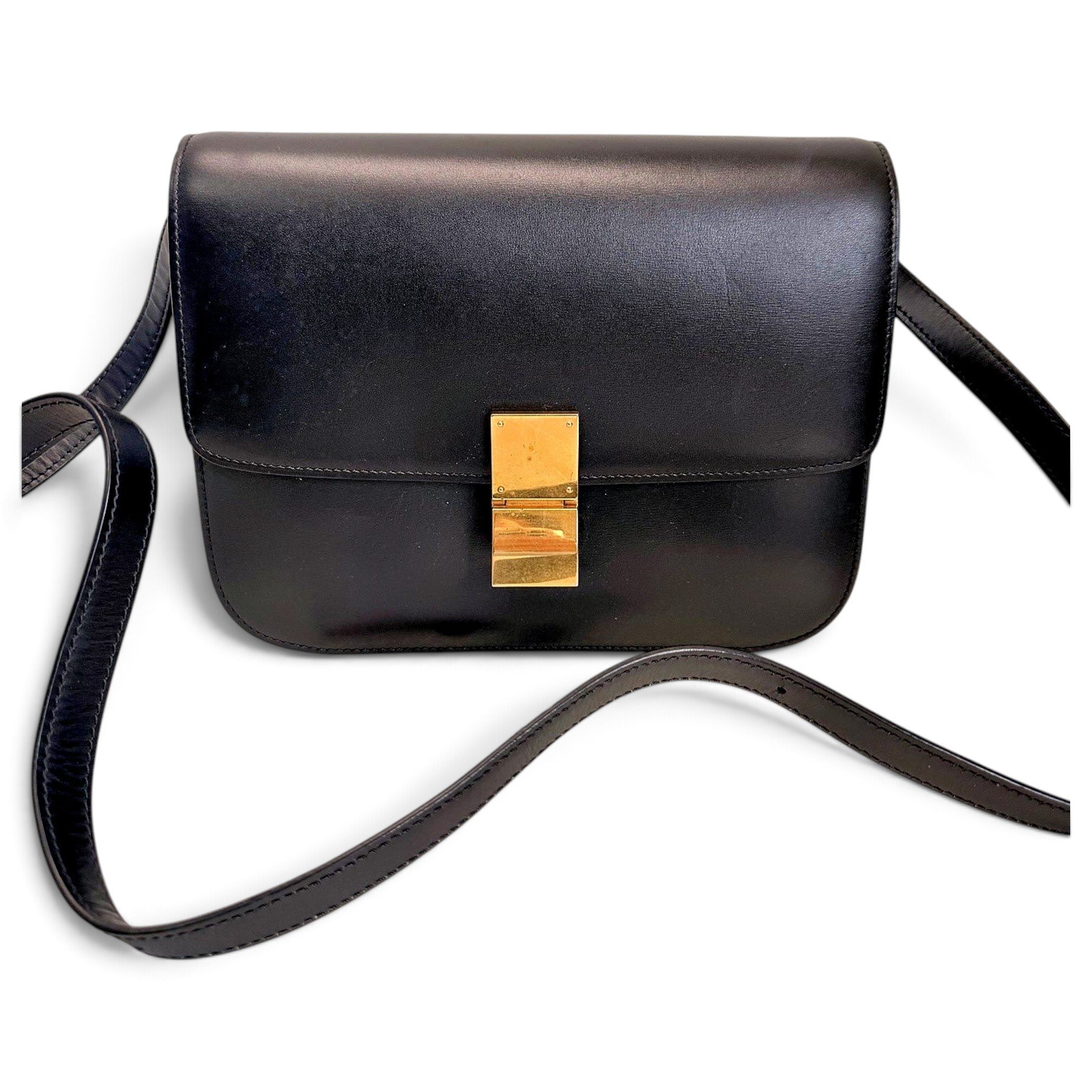 Classic leather handbag