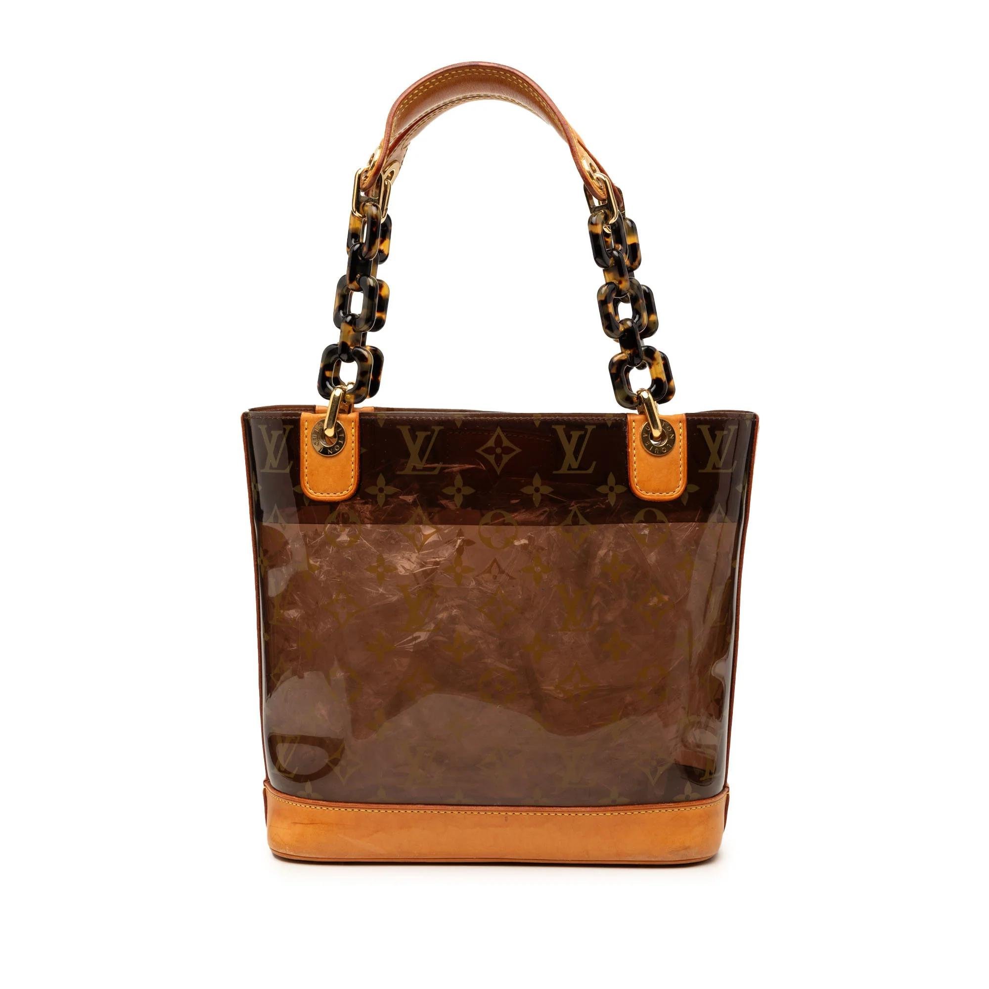 Ambre leather tote