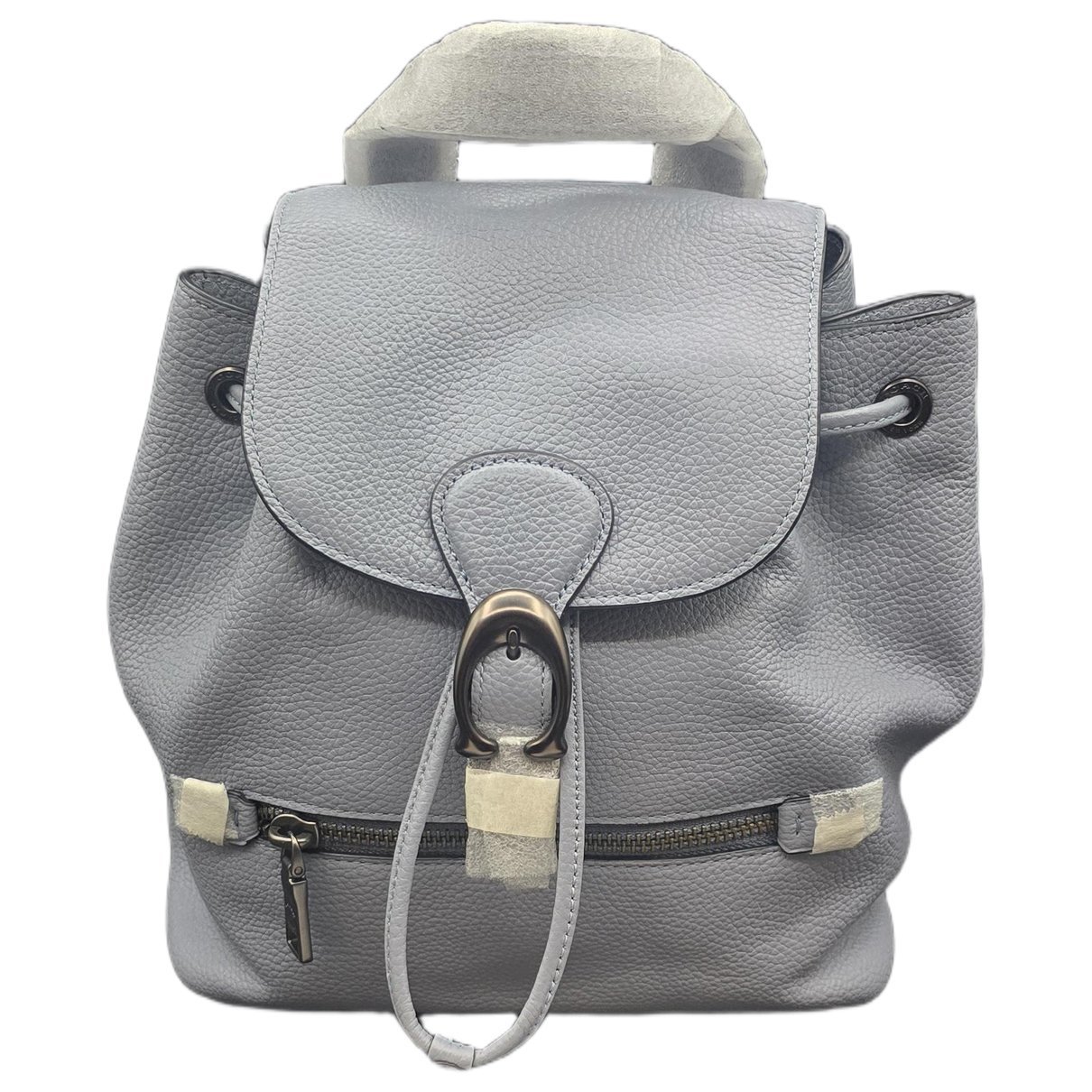 Leather backpack