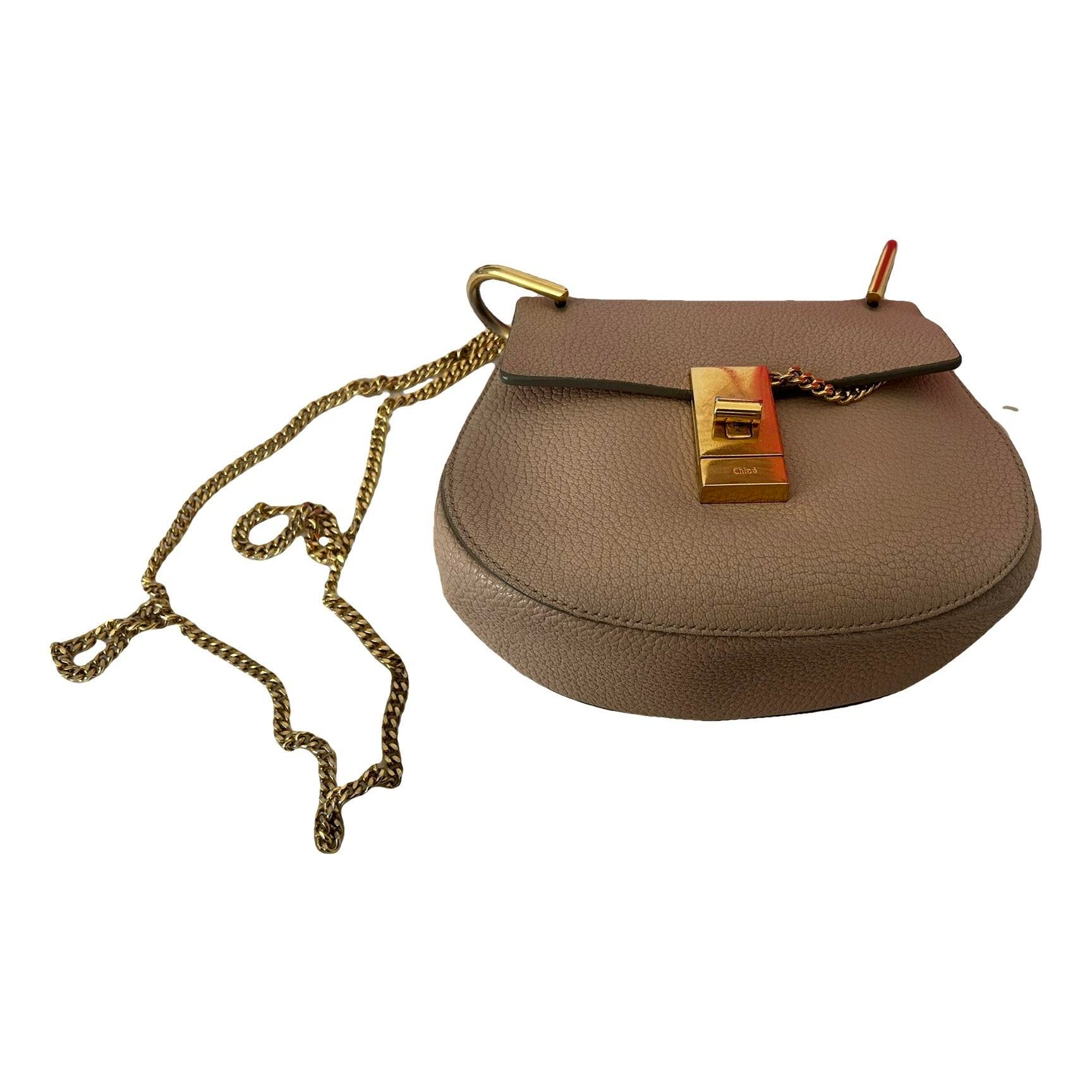 Drew leather crossbody bag